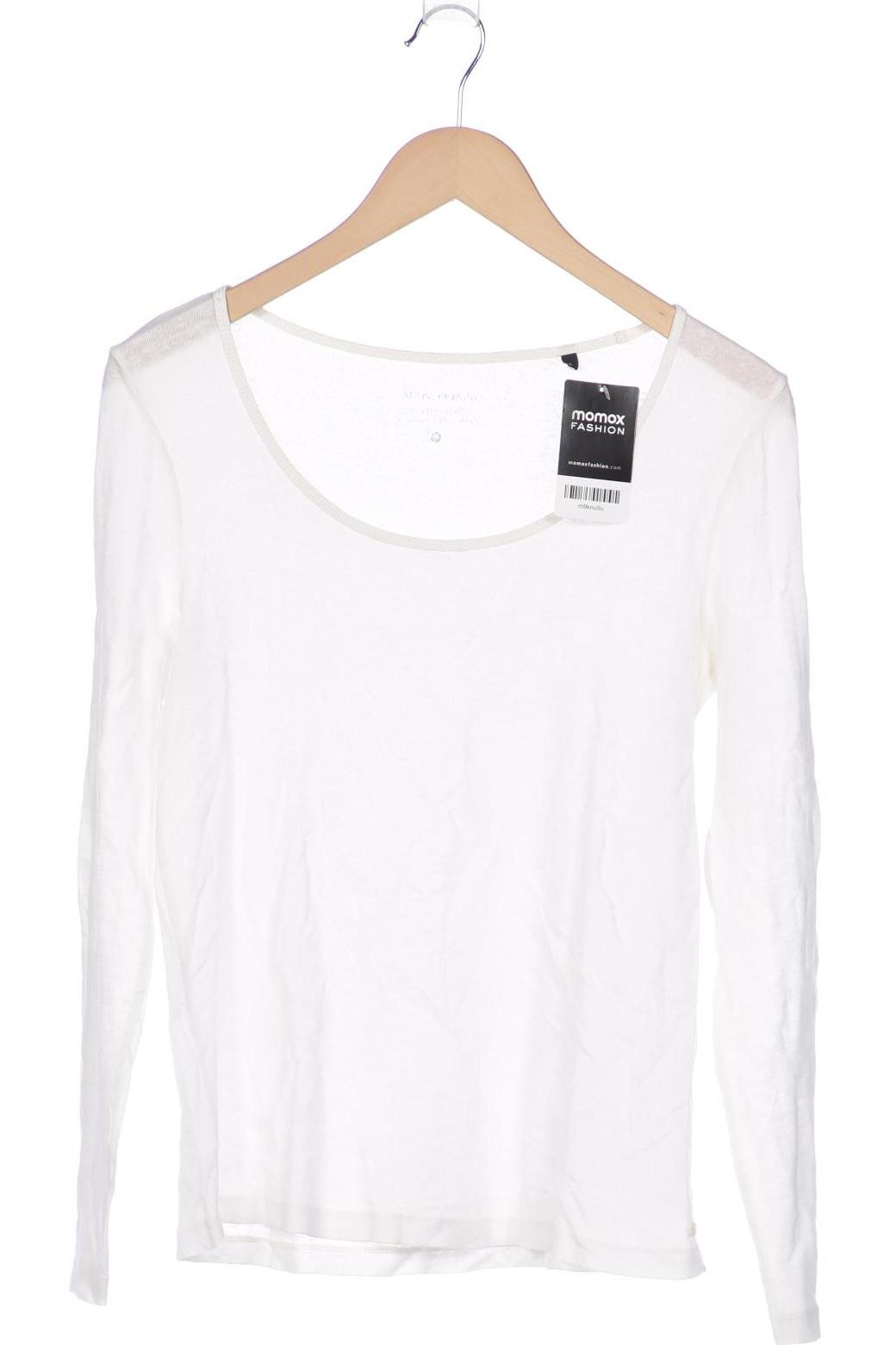 

Marc O Polo Damen Langarmshirt, cremeweiß