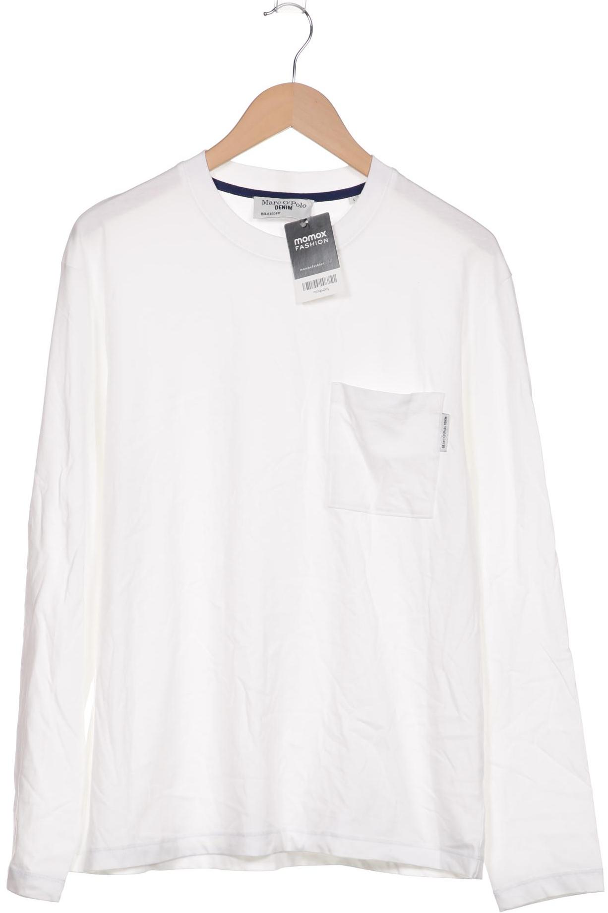 

Marc O Polo Herren Langarmshirt, weiß