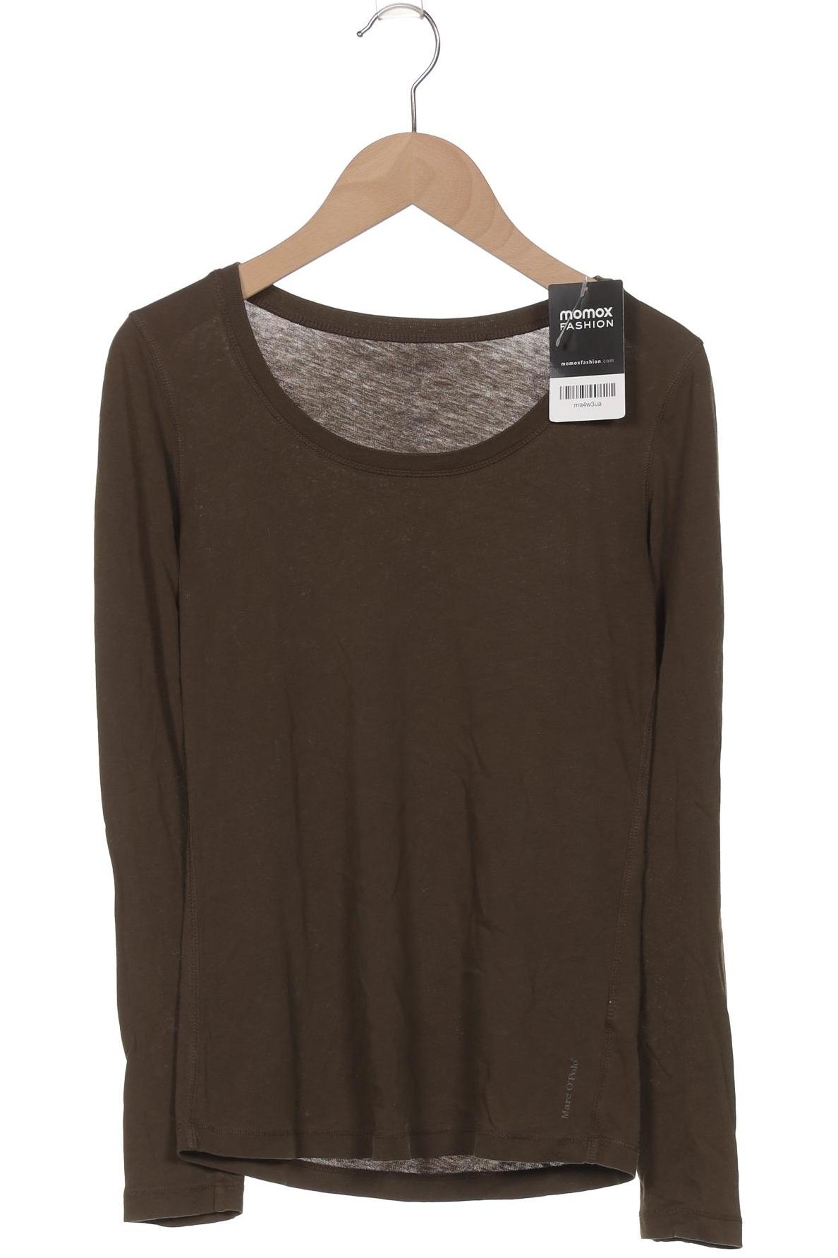 

Marc O Polo Damen Langarmshirt, grün, Gr. 34