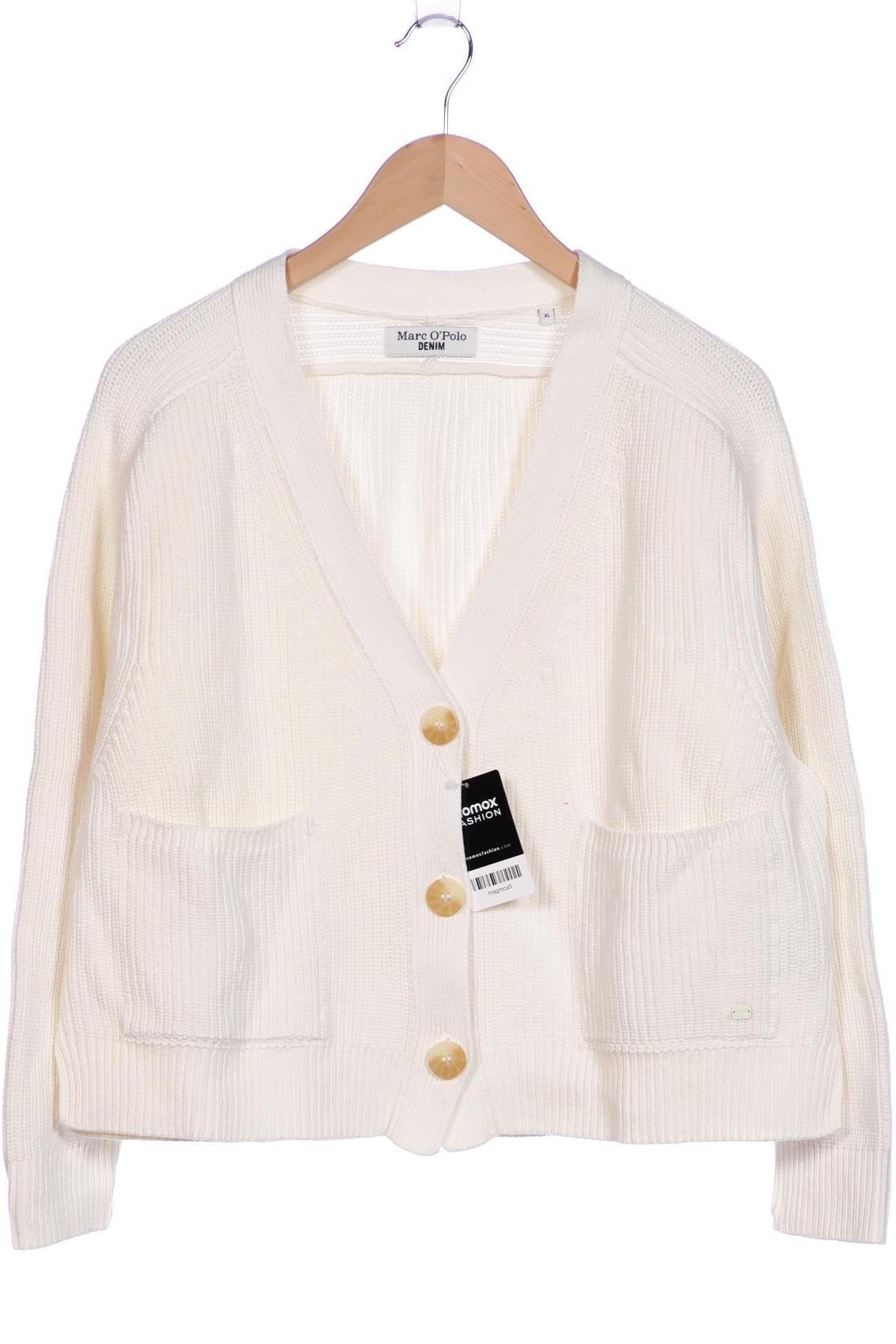 

Marc O Polo Damen Strickjacke, weiß, Gr. 44