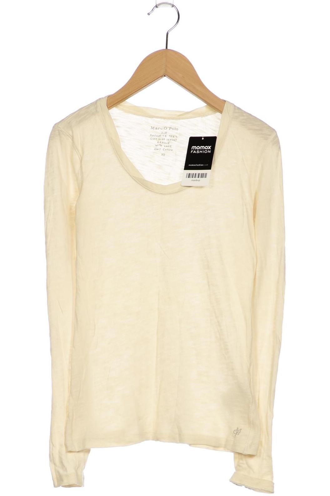 

Marc O Polo Damen Langarmshirt, cremeweiß, Gr. 34