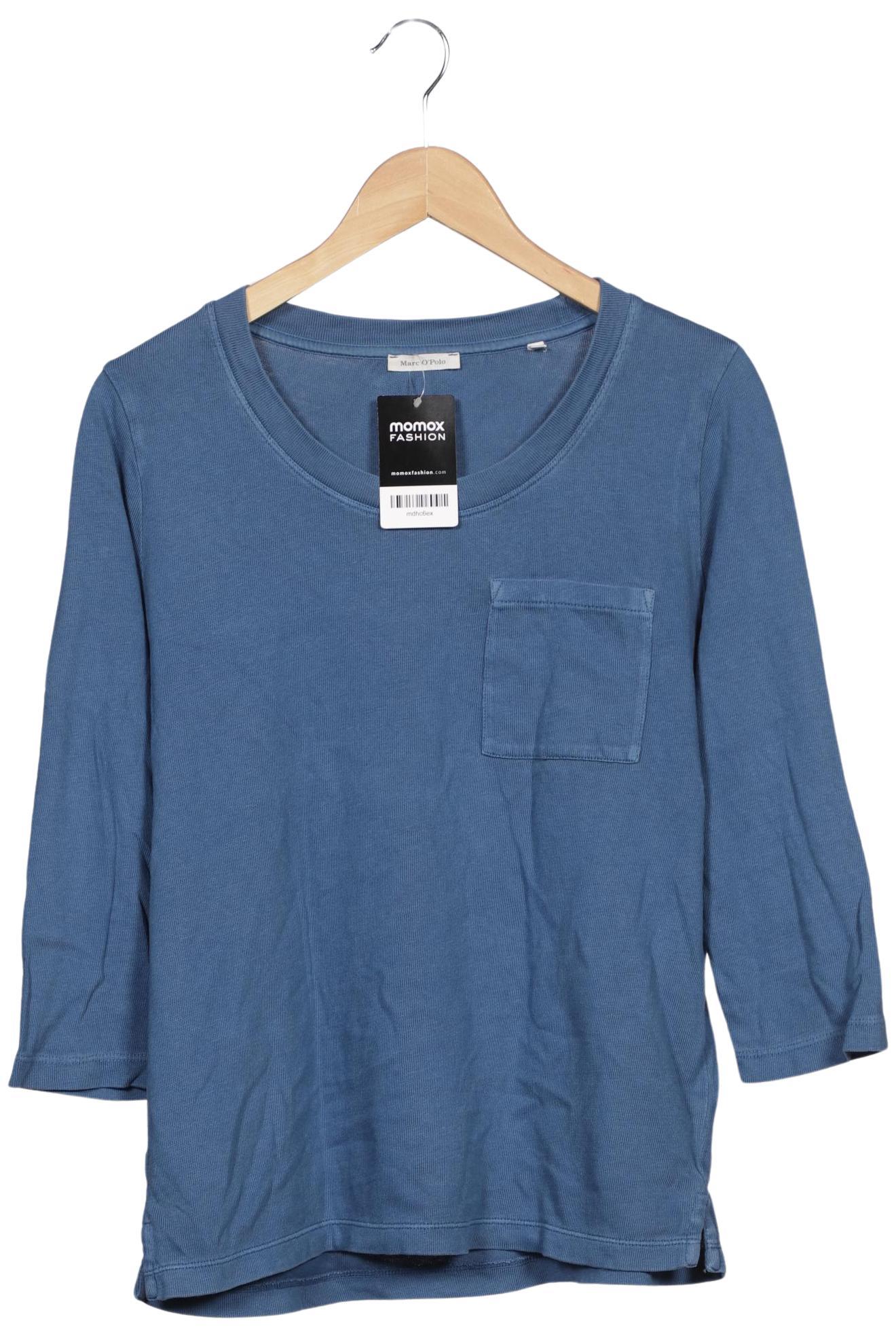 

Marc O Polo Damen Langarmshirt, blau, Gr. 38