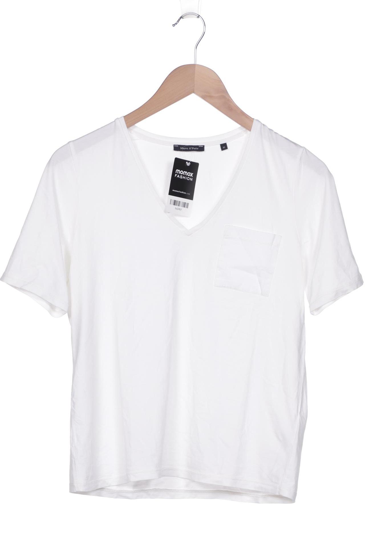 

Marc O Polo Damen T-Shirt, weiß, Gr. 34