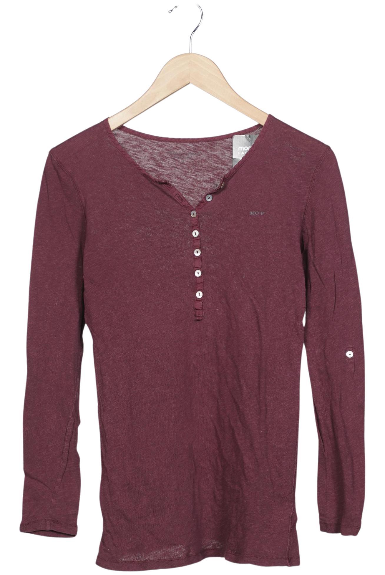 

Marc O Polo Damen Langarmshirt, bordeaux, Gr. 38