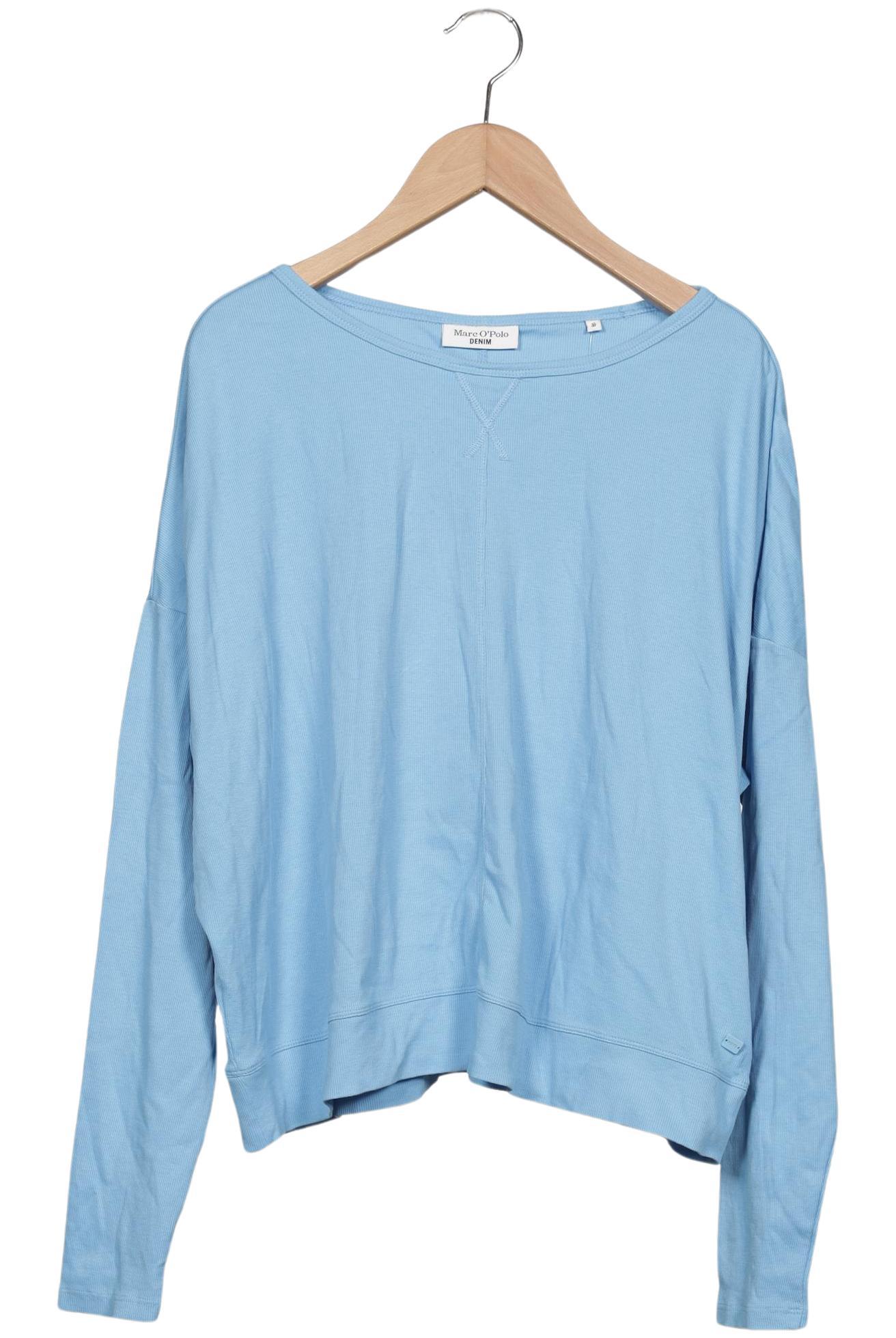 

Marc O Polo Damen Langarmshirt, hellblau, Gr. 38