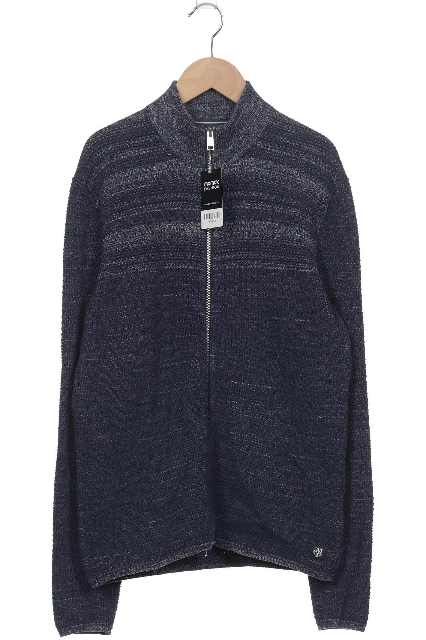 

Marc O Polo Herren Strickjacke, marineblau, Gr. 48
