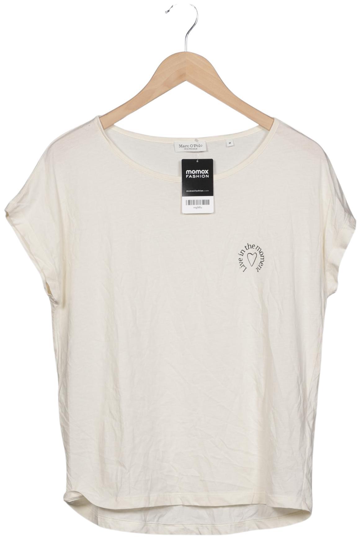 

Marc O Polo Damen T-Shirt, cremeweiß, Gr. 38