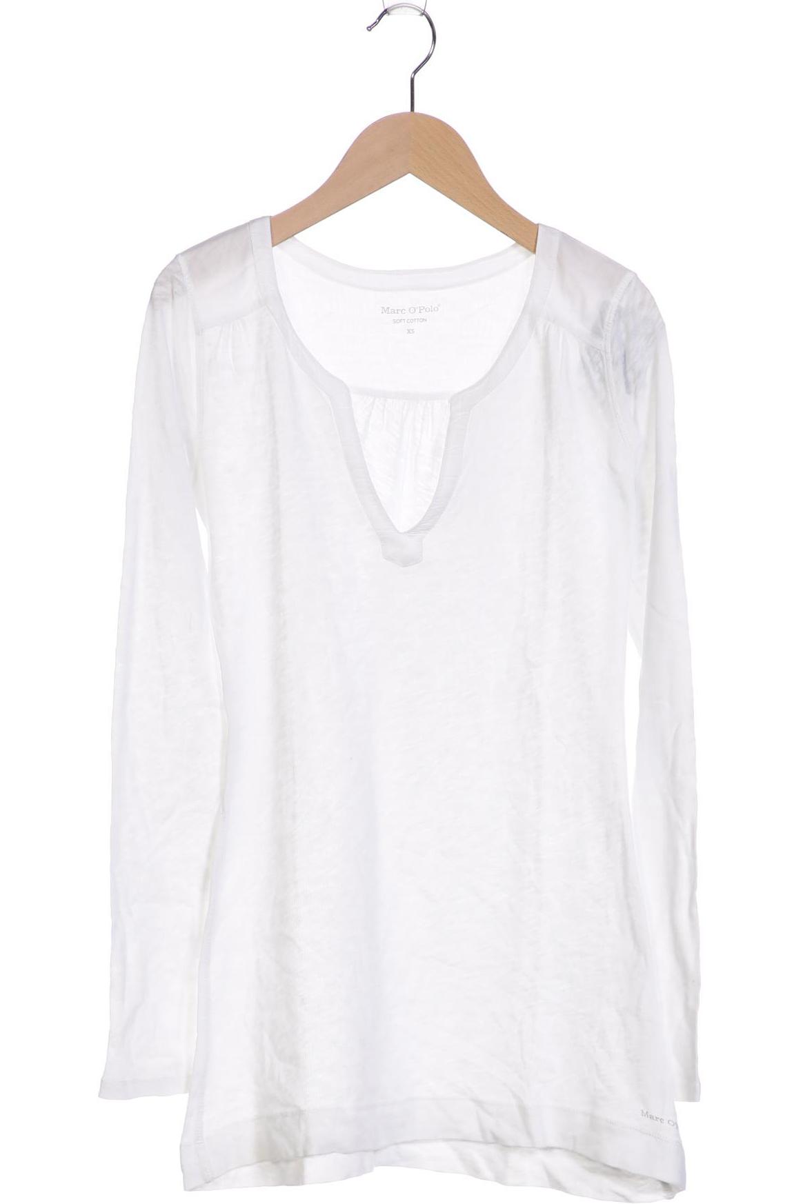 

Marc O Polo Damen Langarmshirt, weiß