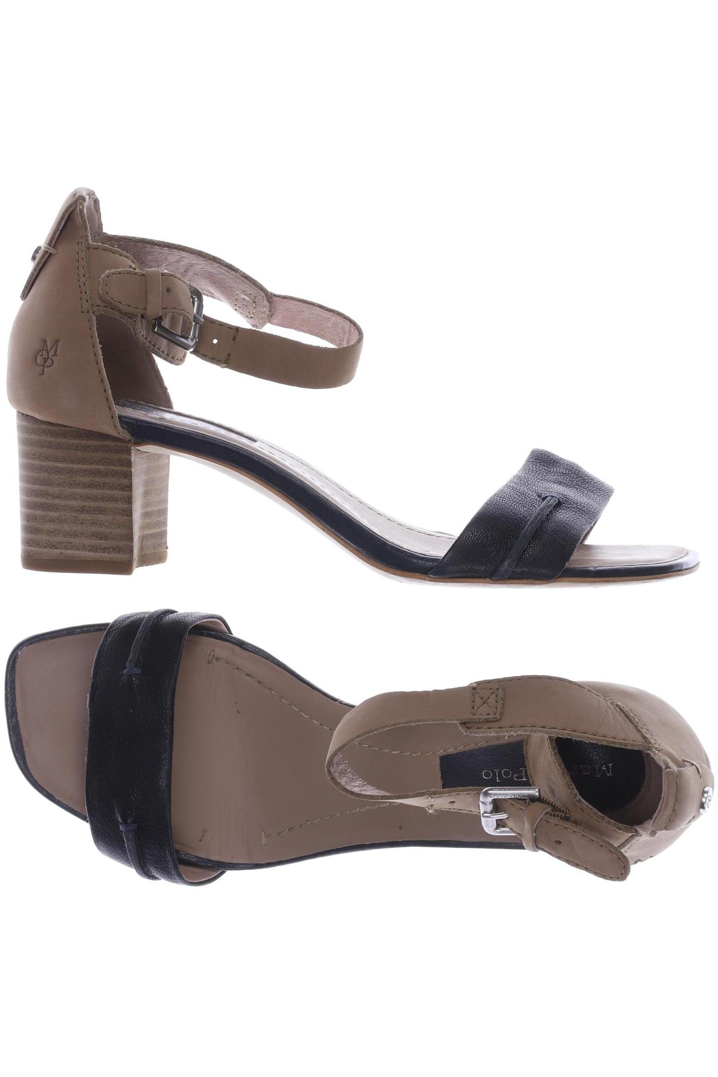 

Marc O Polo Damen Sandale, schwarz, Gr. 4.5