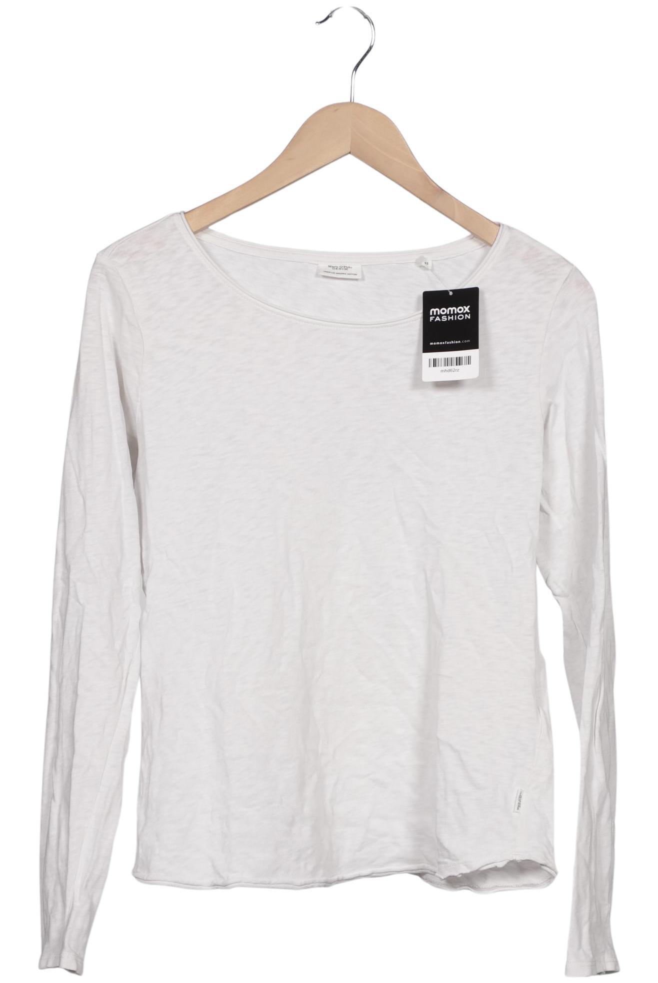 

Marc O Polo Damen Langarmshirt, weiß, Gr. 34