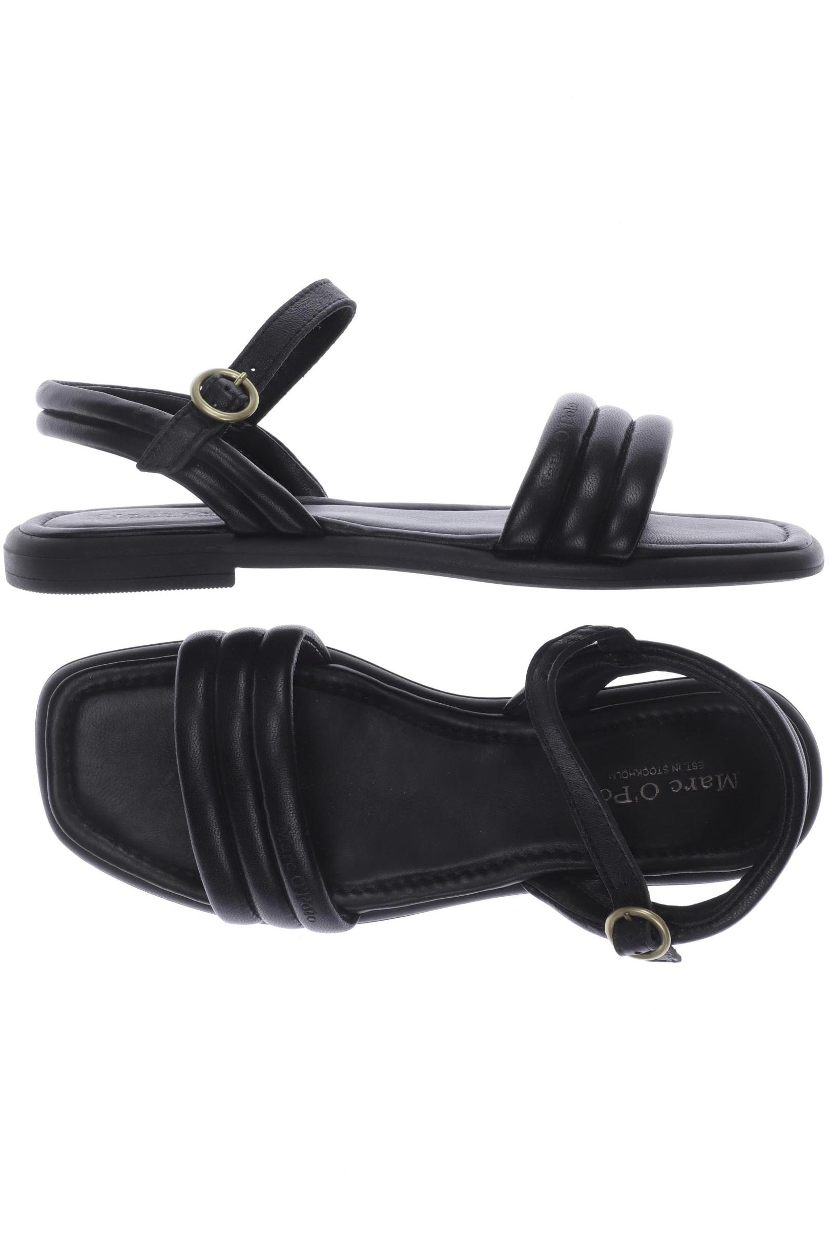 

Marc O Polo Damen Sandale, schwarz, Gr. 42