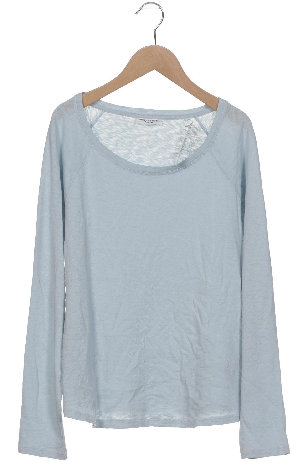 

Marc O Polo Damen Langarmshirt, hellblau, Gr. 36