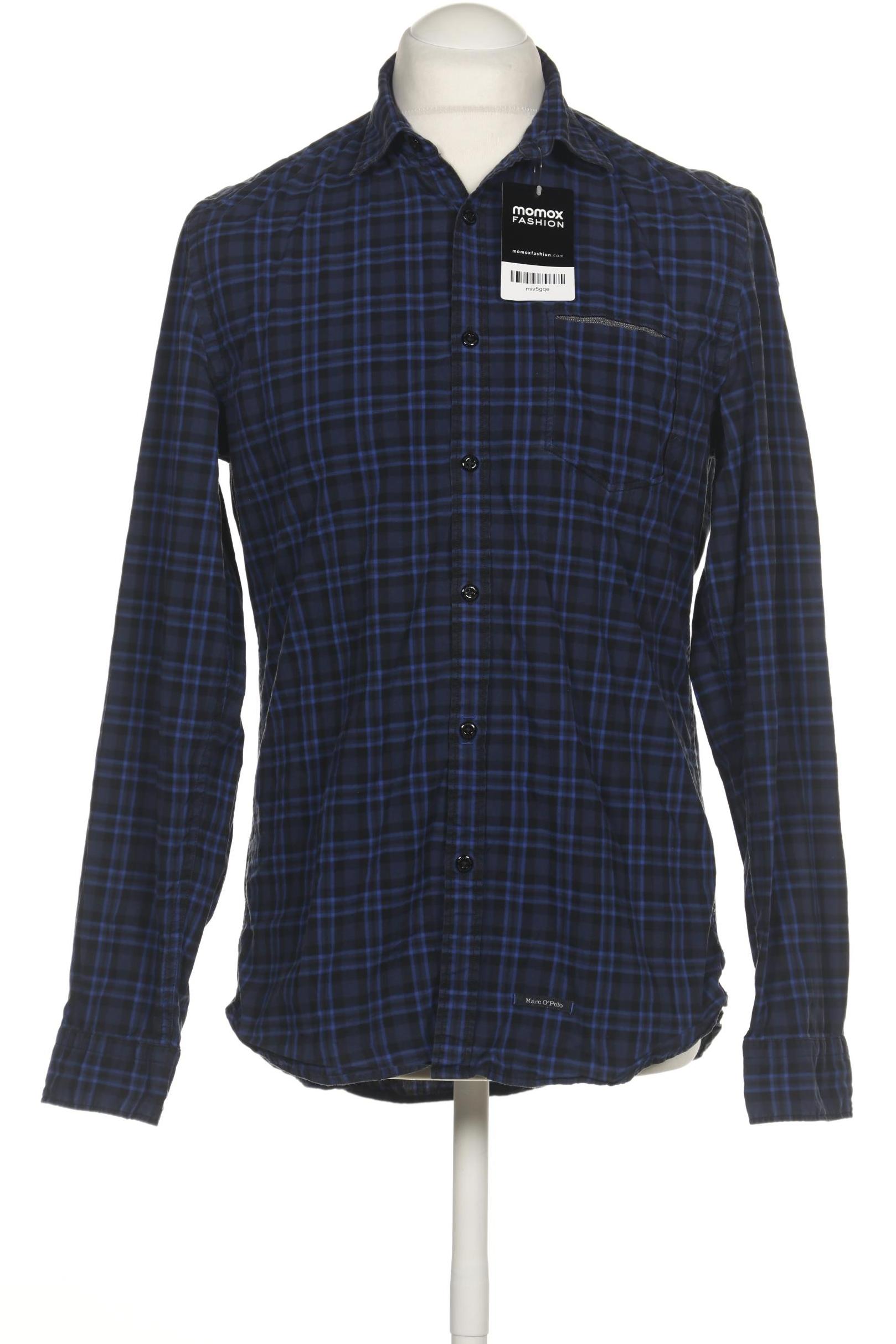 

Marc O Polo Herren Hemd, marineblau, Gr. 48