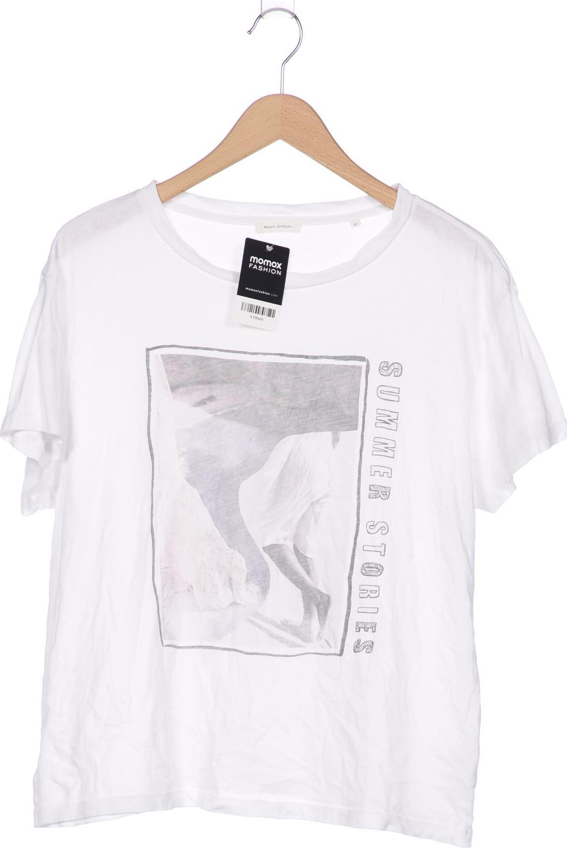 

Marc O Polo Damen T-Shirt, weiß, Gr. 44