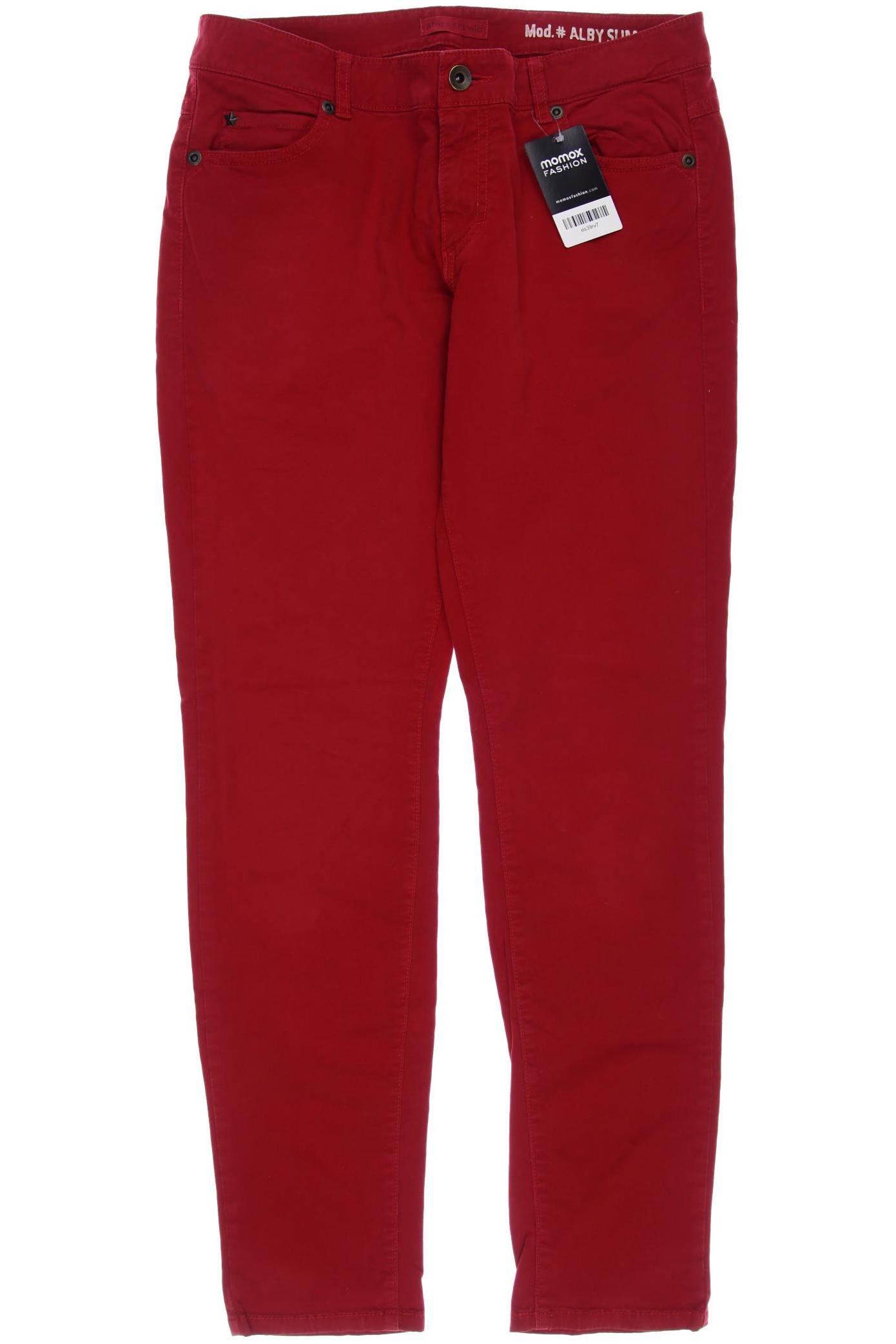 

Marc O Polo Damen Stoffhose, rot, Gr. 31