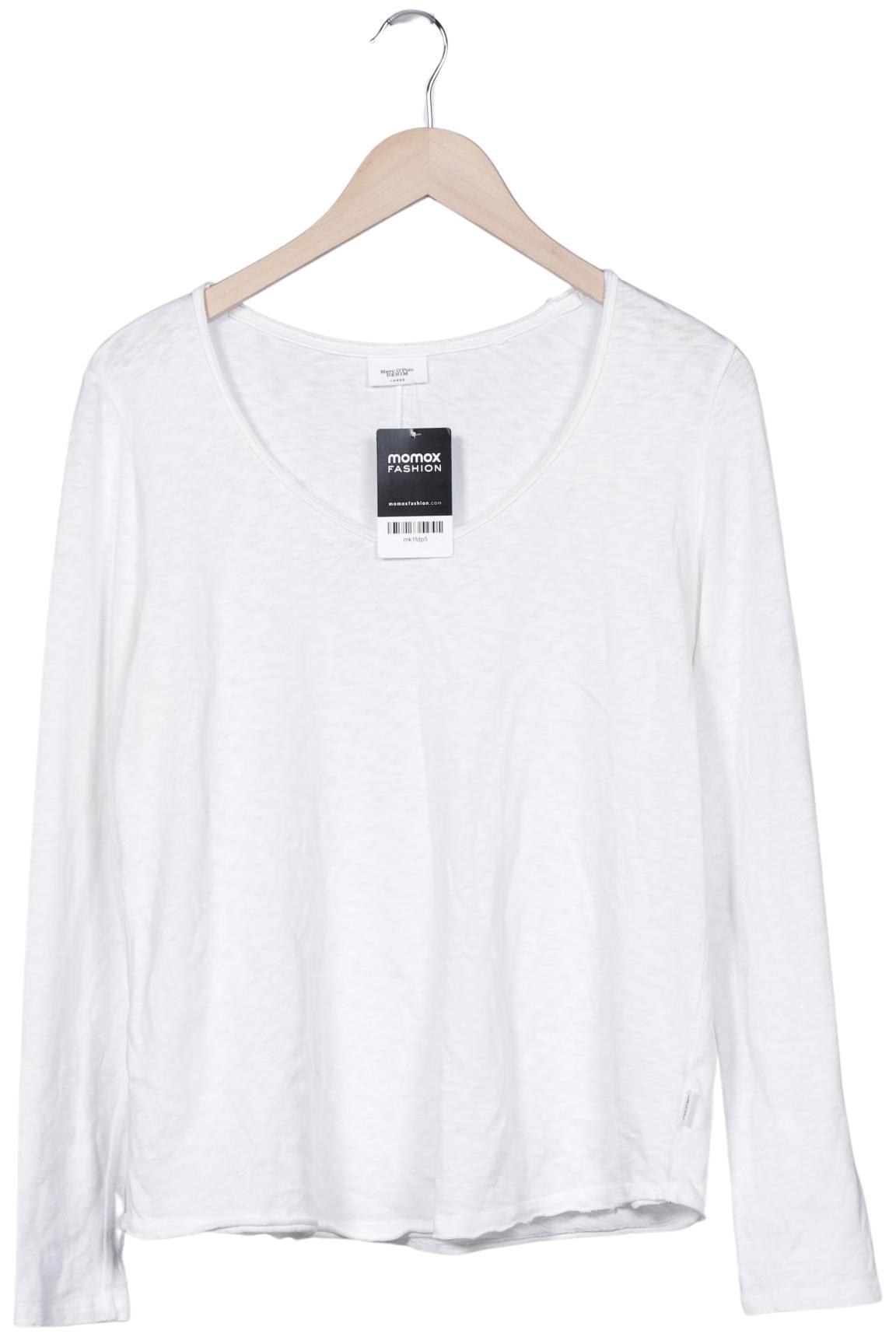 

Marc O Polo Damen Langarmshirt, weiß, Gr. 42