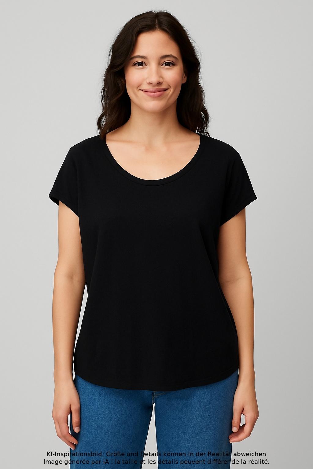 

Marc O Polo Damen T-Shirt, marineblau, Gr. 44