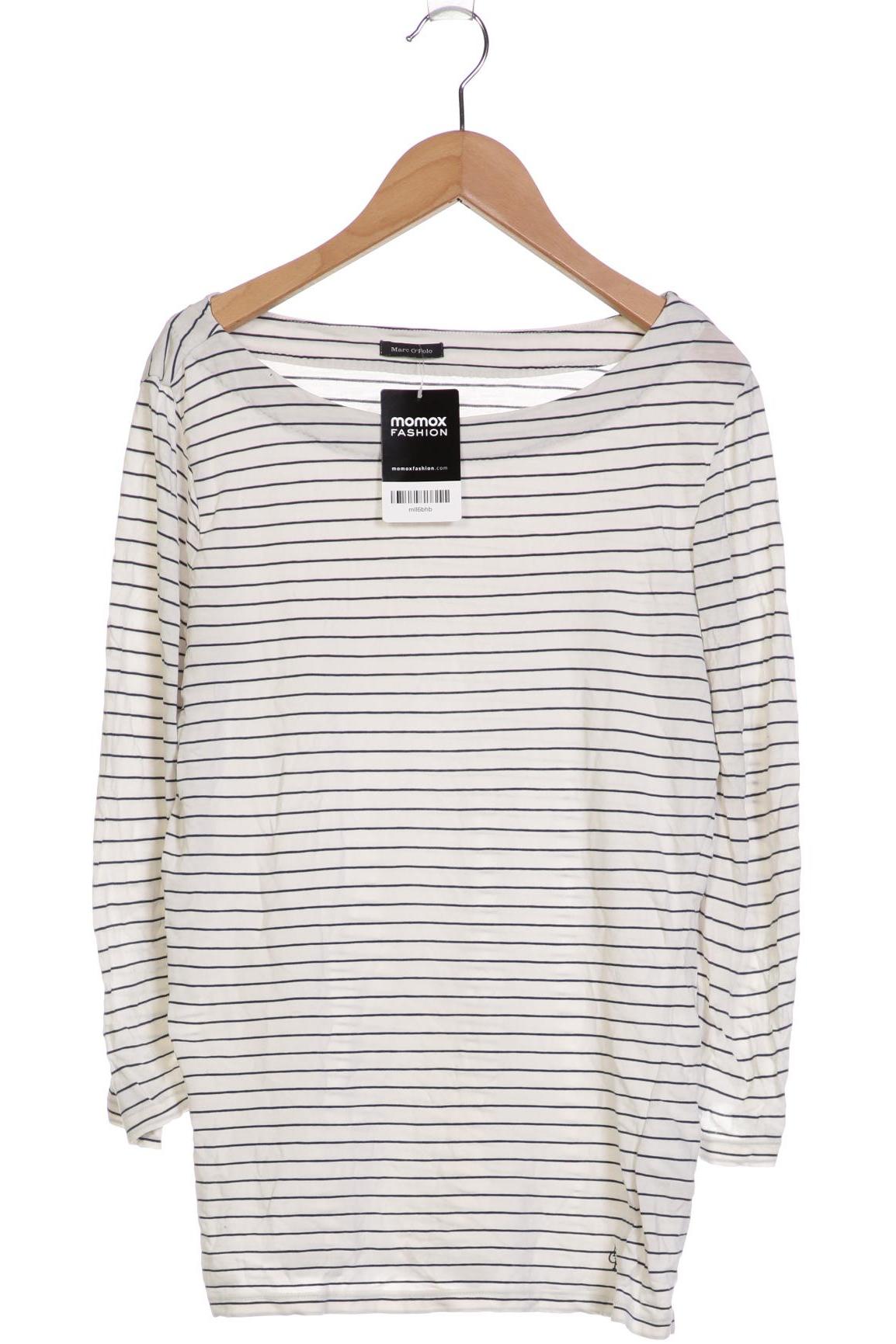 

Marc O Polo Damen Langarmshirt, weiß, Gr. 36