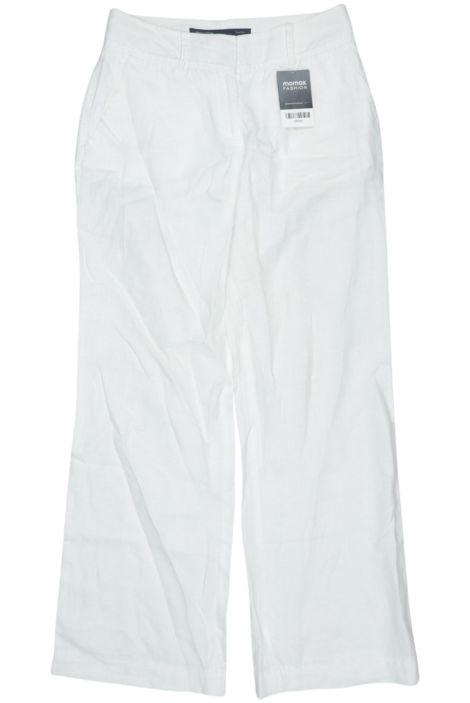 

Marc O Polo Damen Stoffhose, weiß, Gr. 34