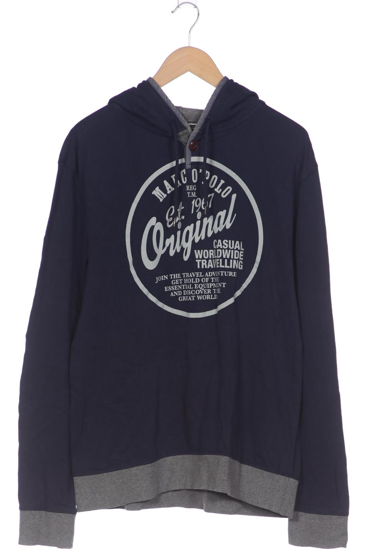 

Marc O Polo Herren Kapuzenpullover, marineblau, Gr. 56