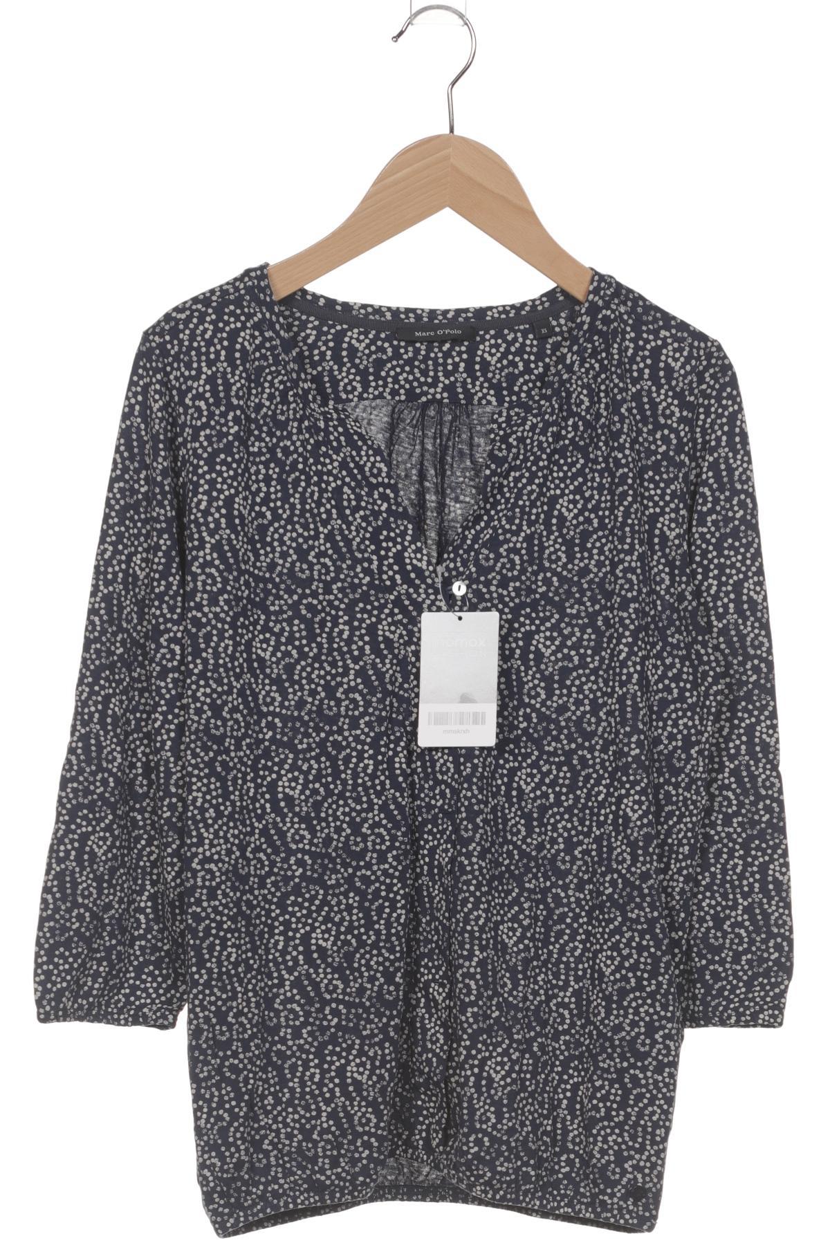 

Marc O Polo Damen Langarmshirt, marineblau, Gr. 34