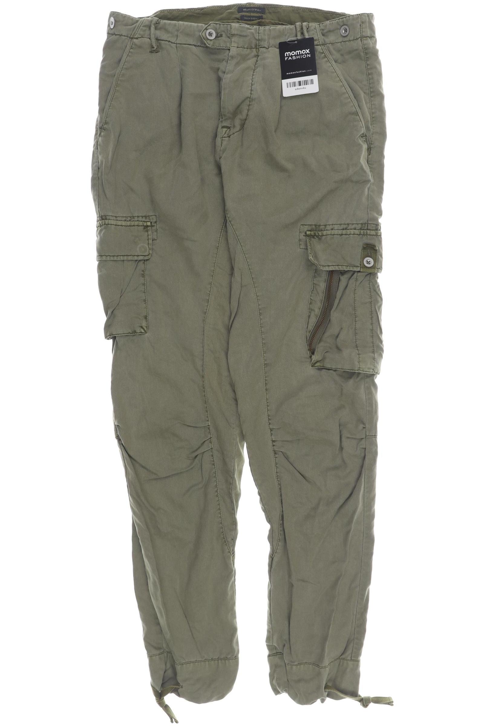 

Marc O Polo Damen Stoffhose, grün, Gr. 34