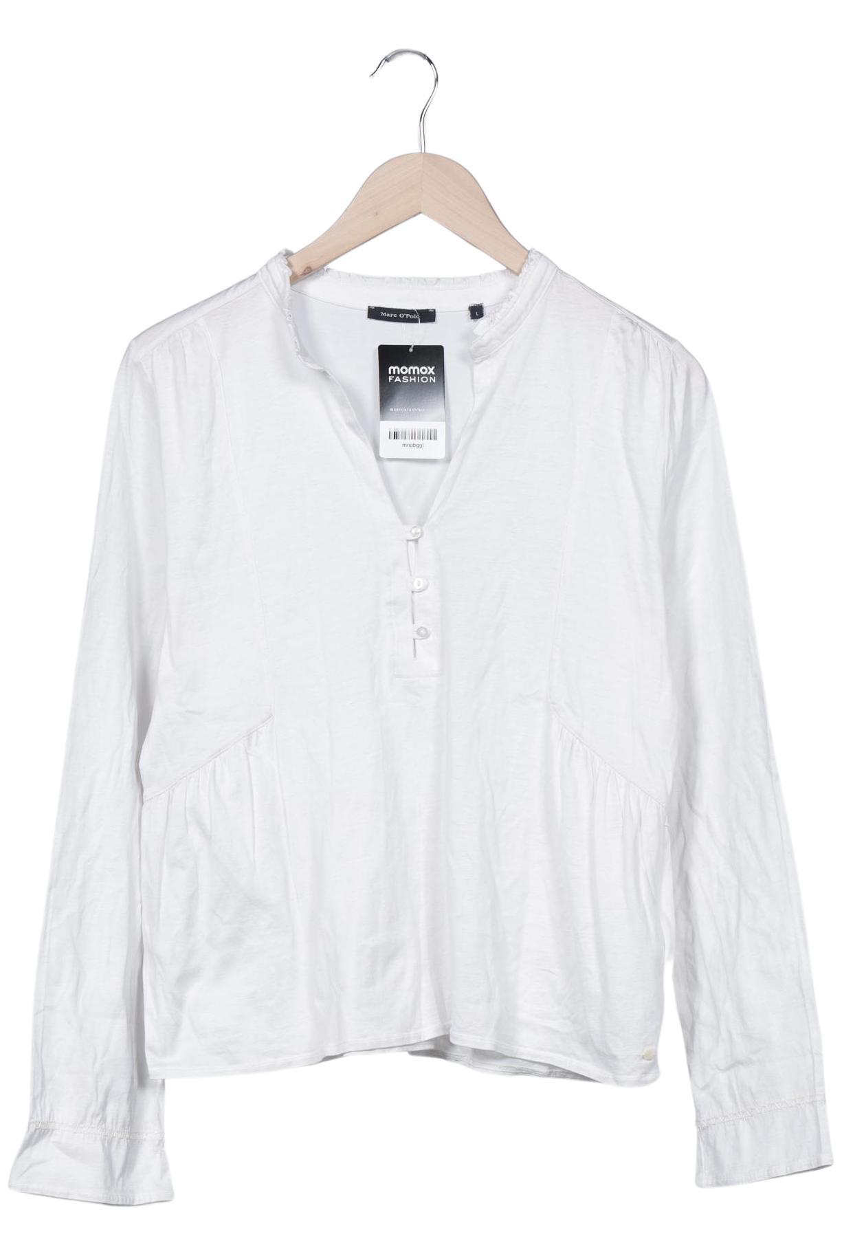 

Marc O Polo Damen Langarmshirt, weiß, Gr. 42
