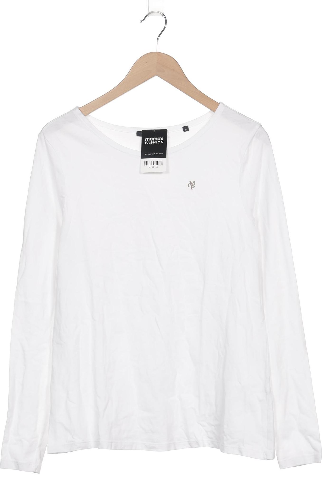 

Marc O Polo Damen Langarmshirt, weiß, Gr. 44