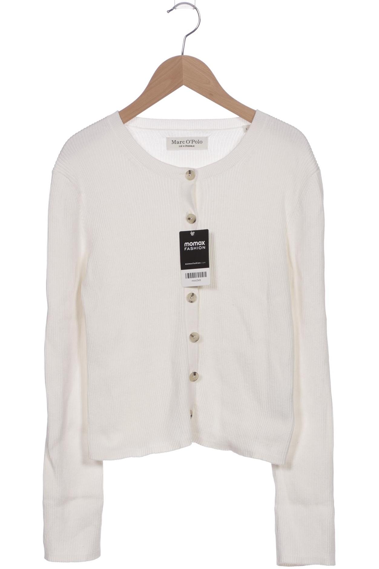 

Marc O Polo Damen Strickjacke, weiß, Gr. 36