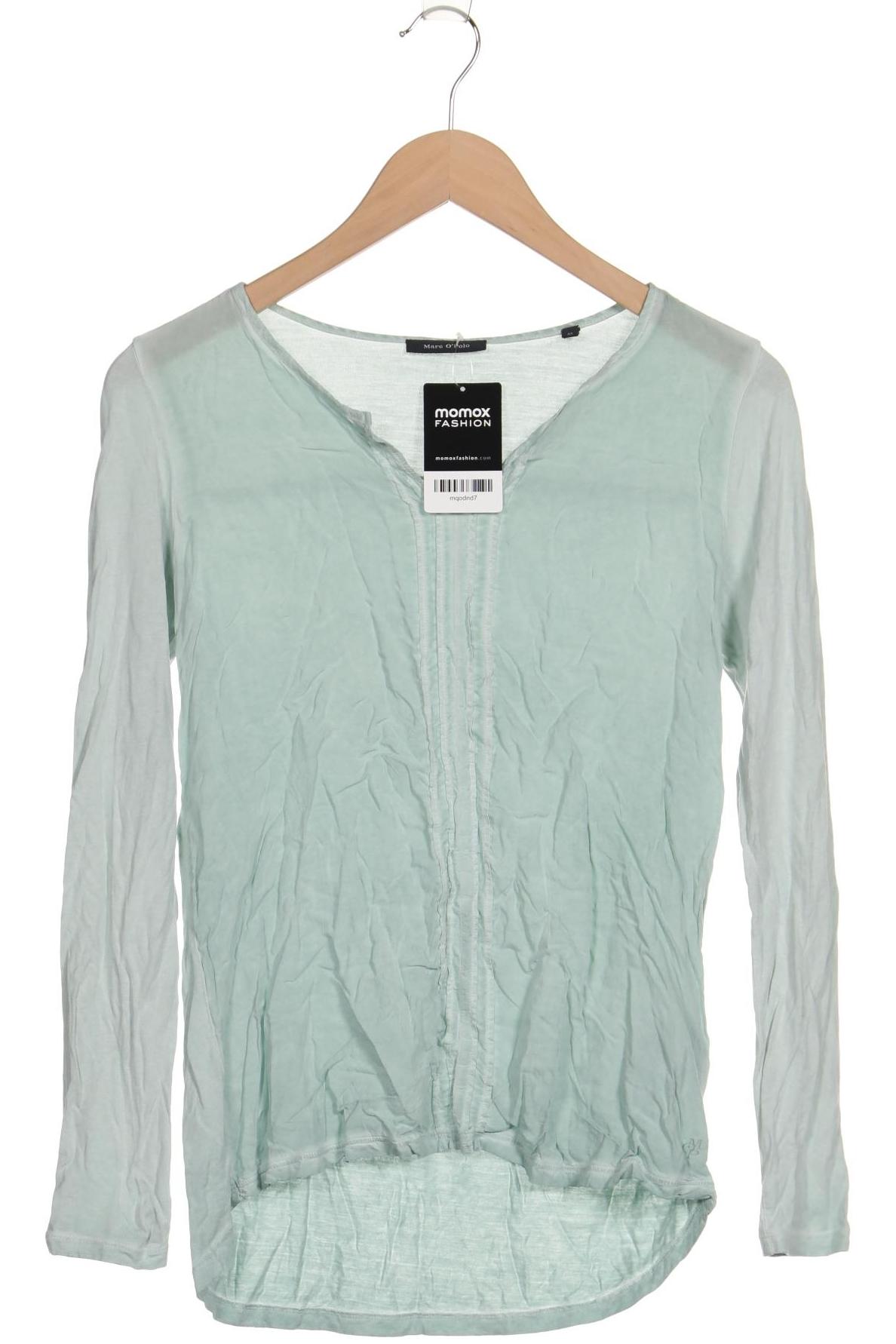 

Marc O Polo Damen Langarmshirt, hellgrün, Gr. 34