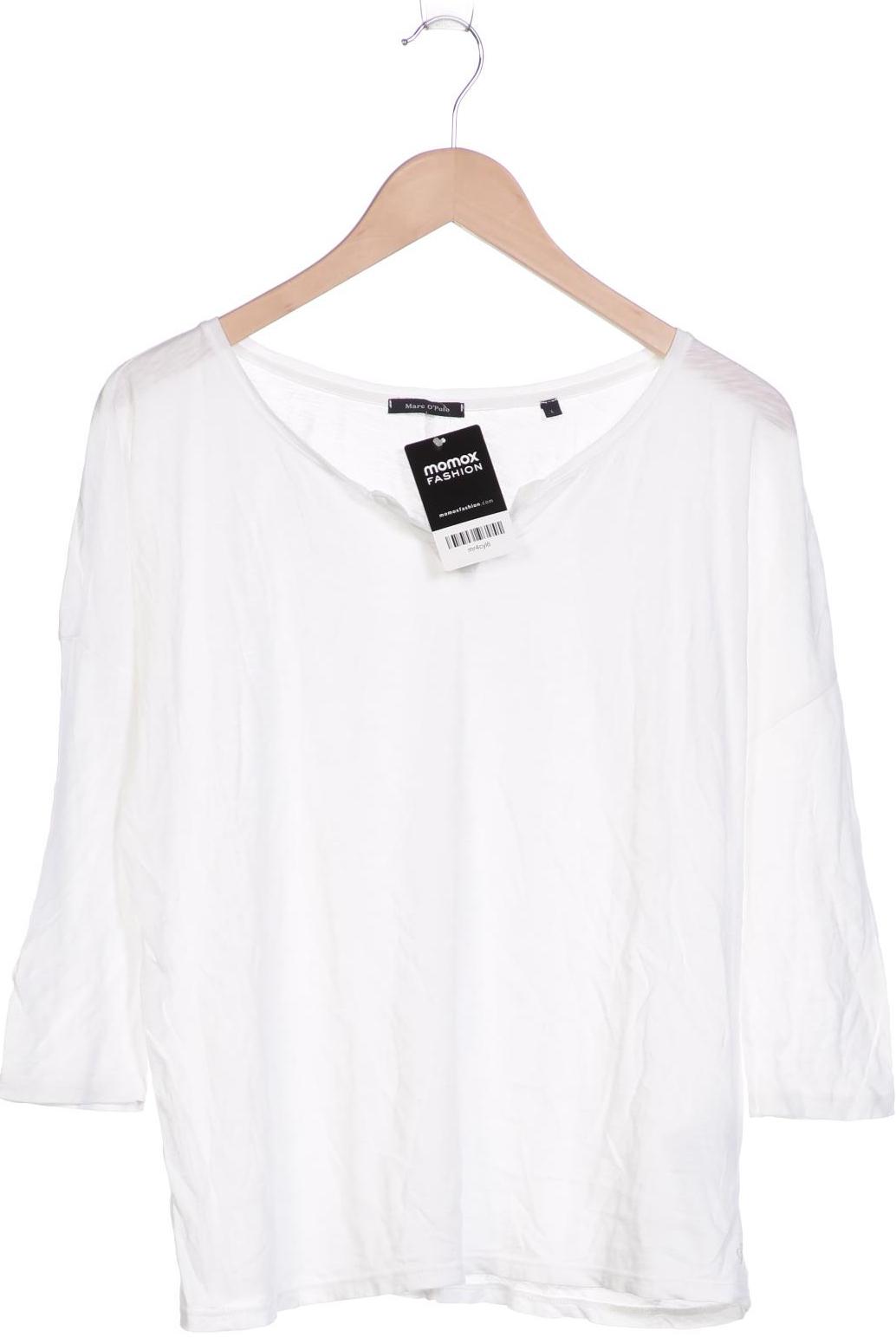 

Marc O Polo Damen Langarmshirt, weiß
