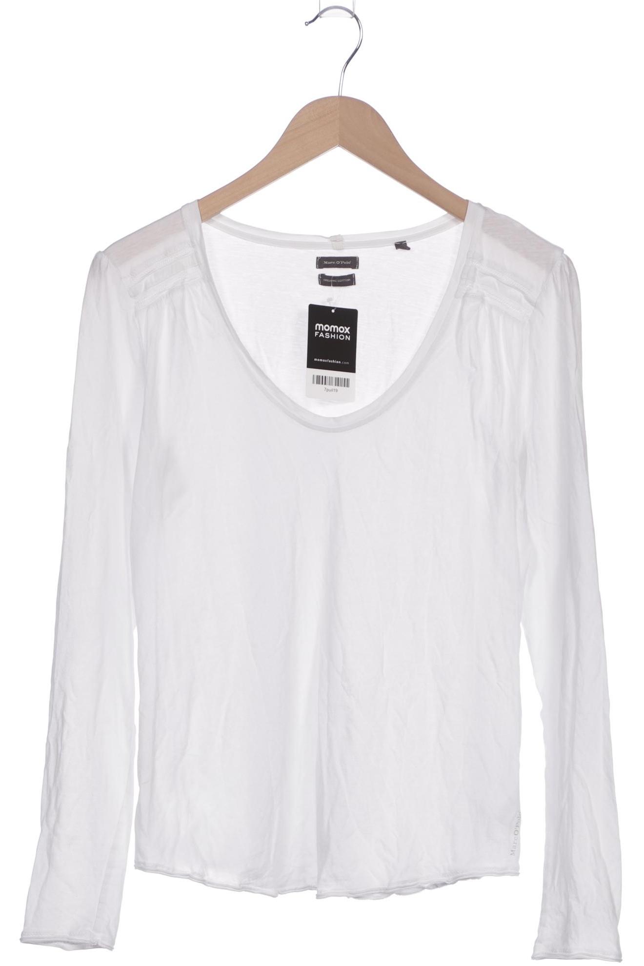 

Marc O Polo Damen Langarmshirt, weiß, Gr. 42