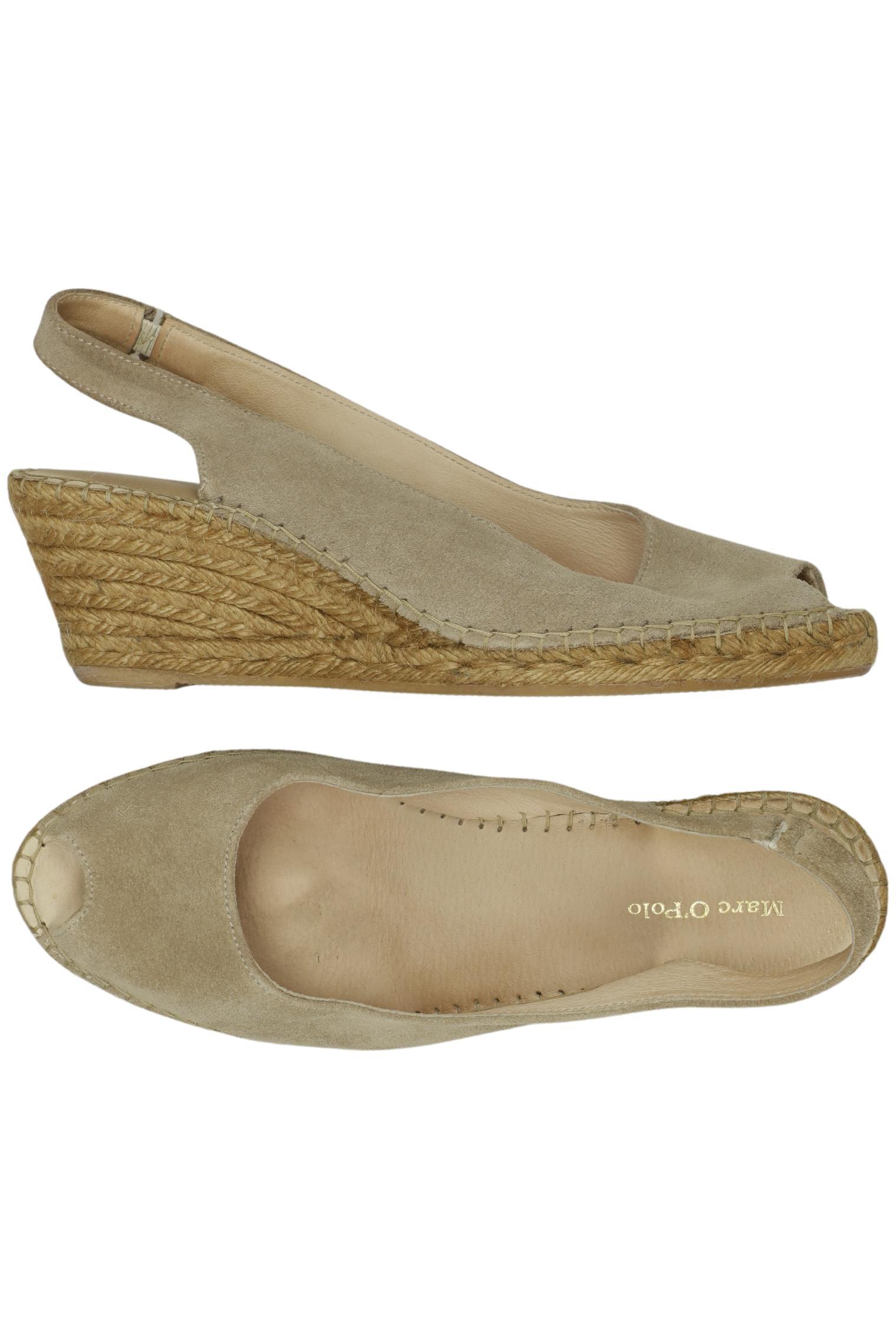 

Marc O Polo Damen Sandale, beige, Gr. 41