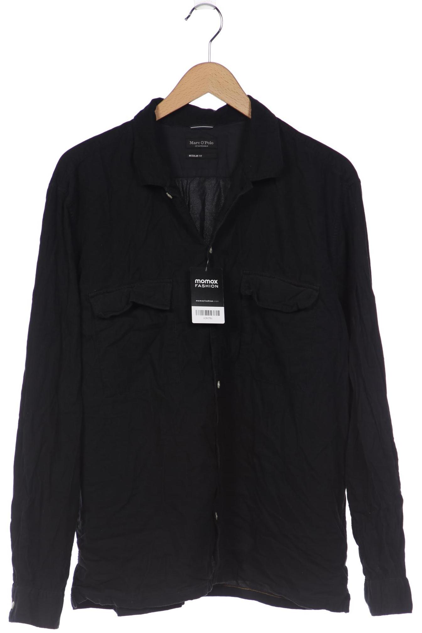 

Marc O Polo Herren Hemd, schwarz, Gr. 56