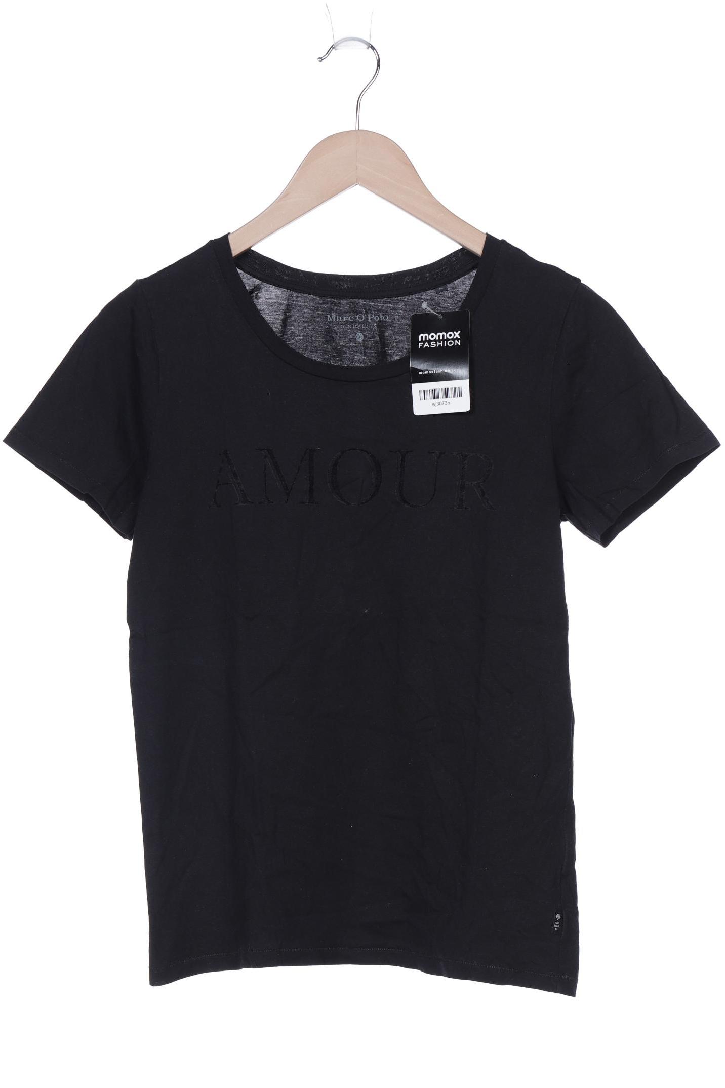

Marc O Polo Damen T-Shirt, schwarz, Gr. 34