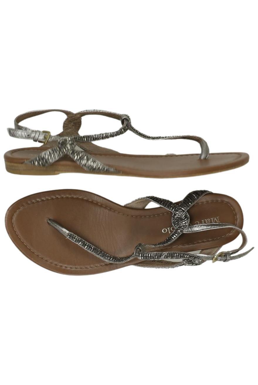

Marc O Polo Damen Sandale, silber, Gr. 38