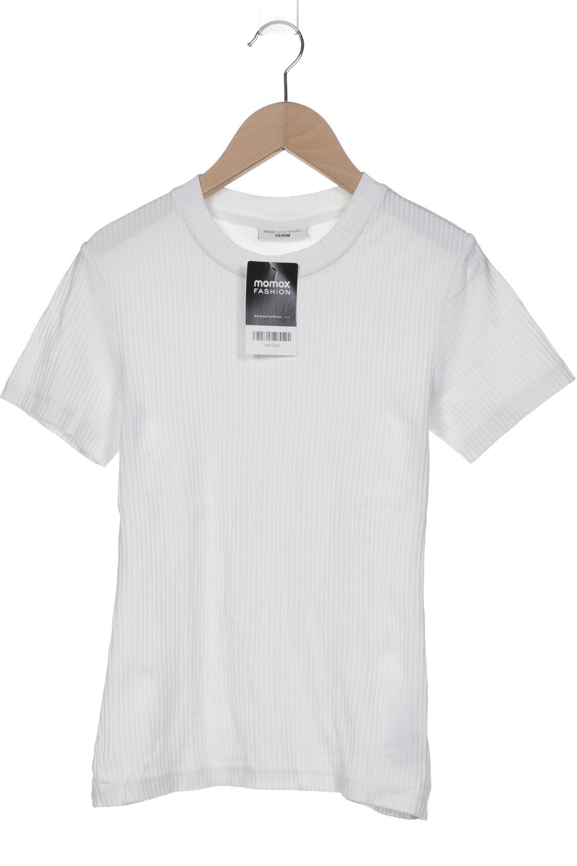 

Marc O Polo Damen T-Shirt, weiß, Gr. 34
