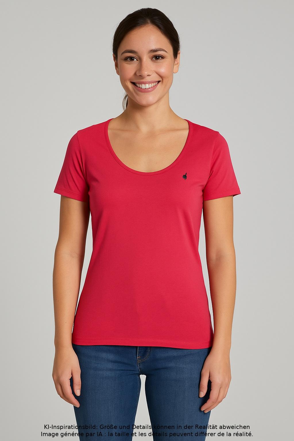 

Marc O Polo Damen T-Shirt, rot, Gr. 36
