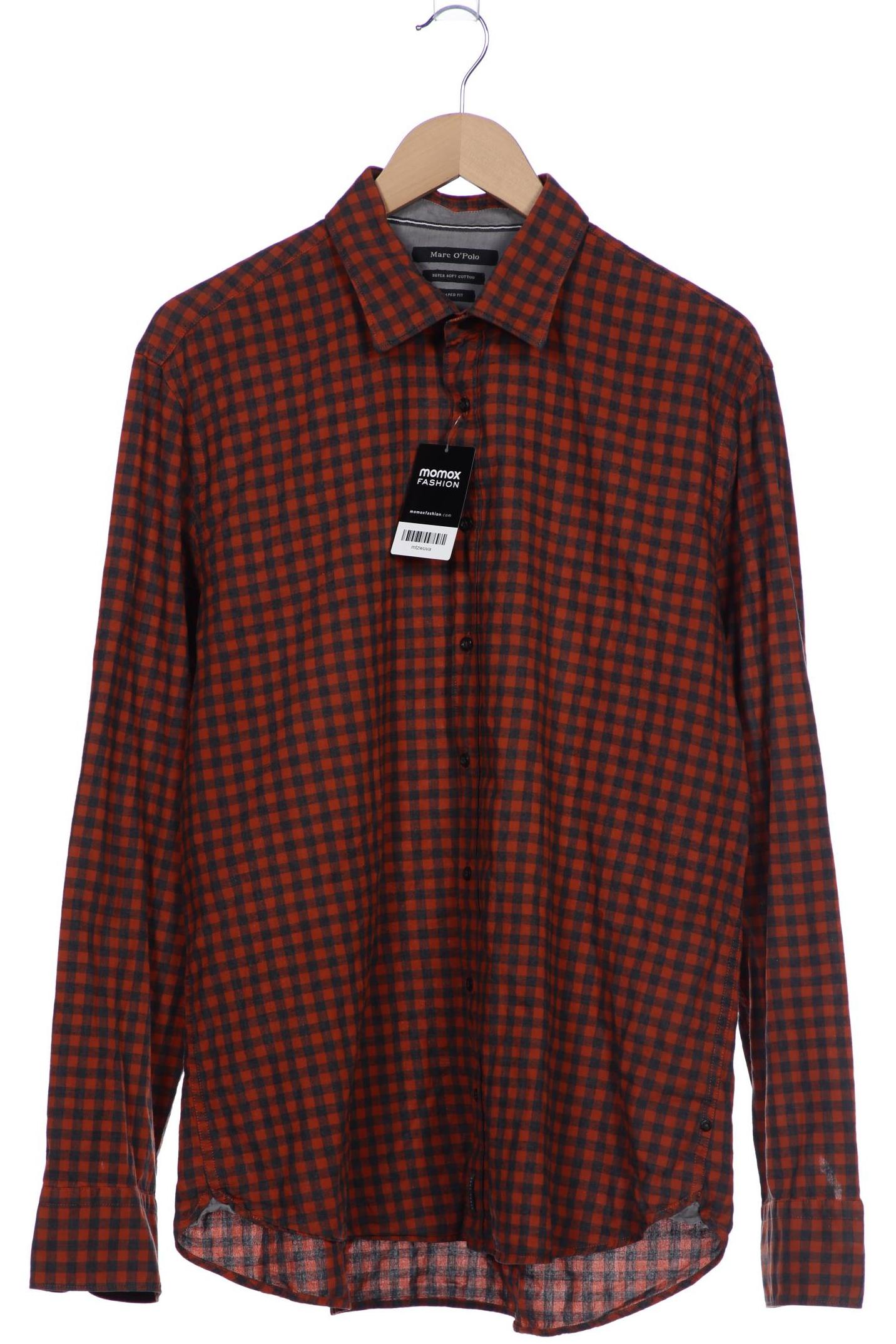 

Marc O Polo Herren Hemd, braun, Gr. 56