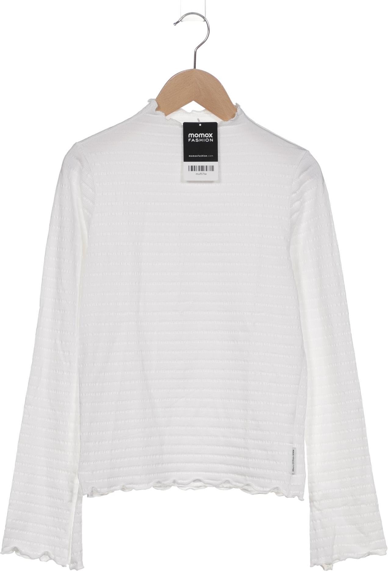 

Marc O Polo Damen Langarmshirt, weiß, Gr. 34