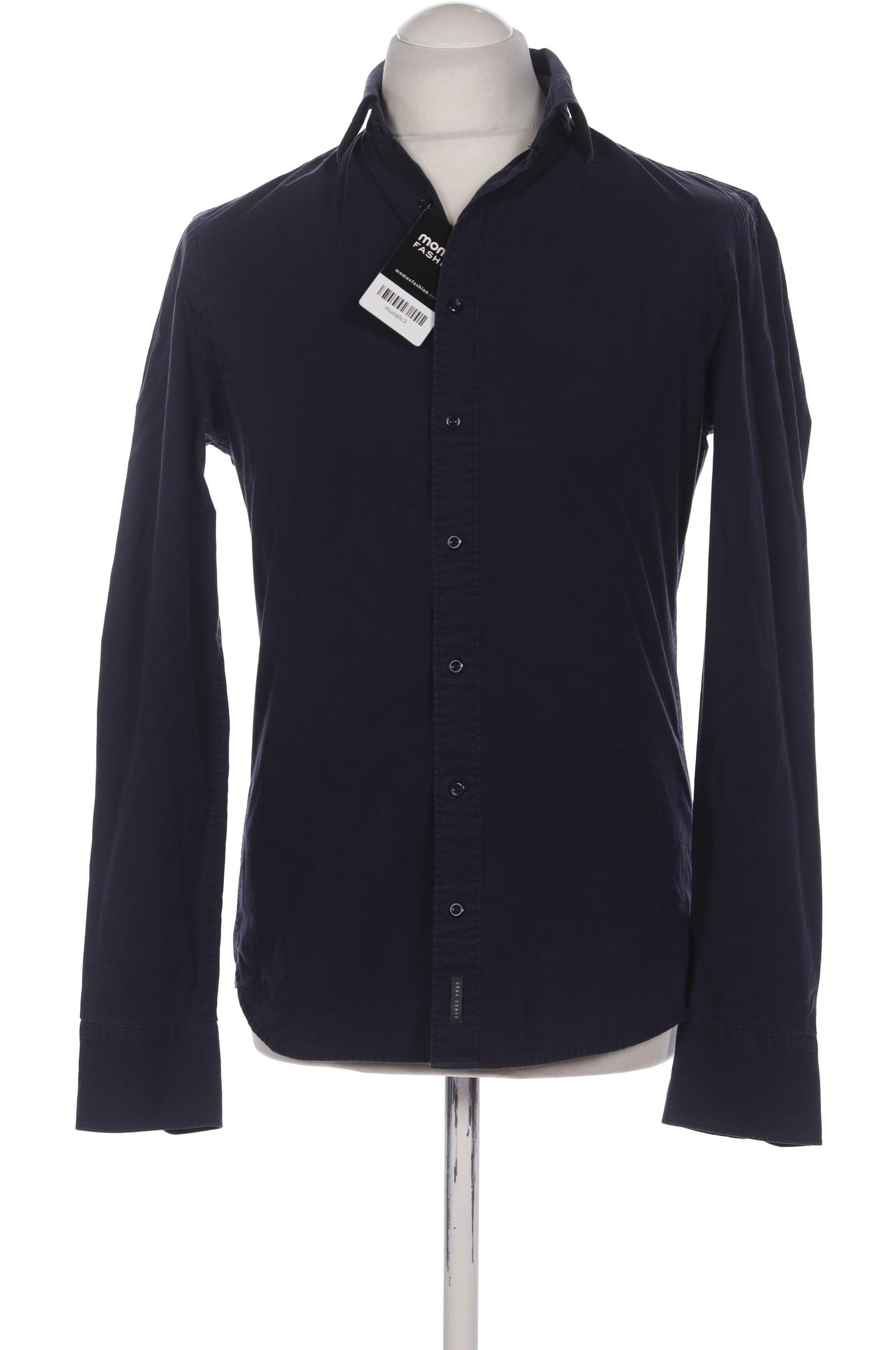 

Marc O Polo Herren Hemd, marineblau, Gr. 48