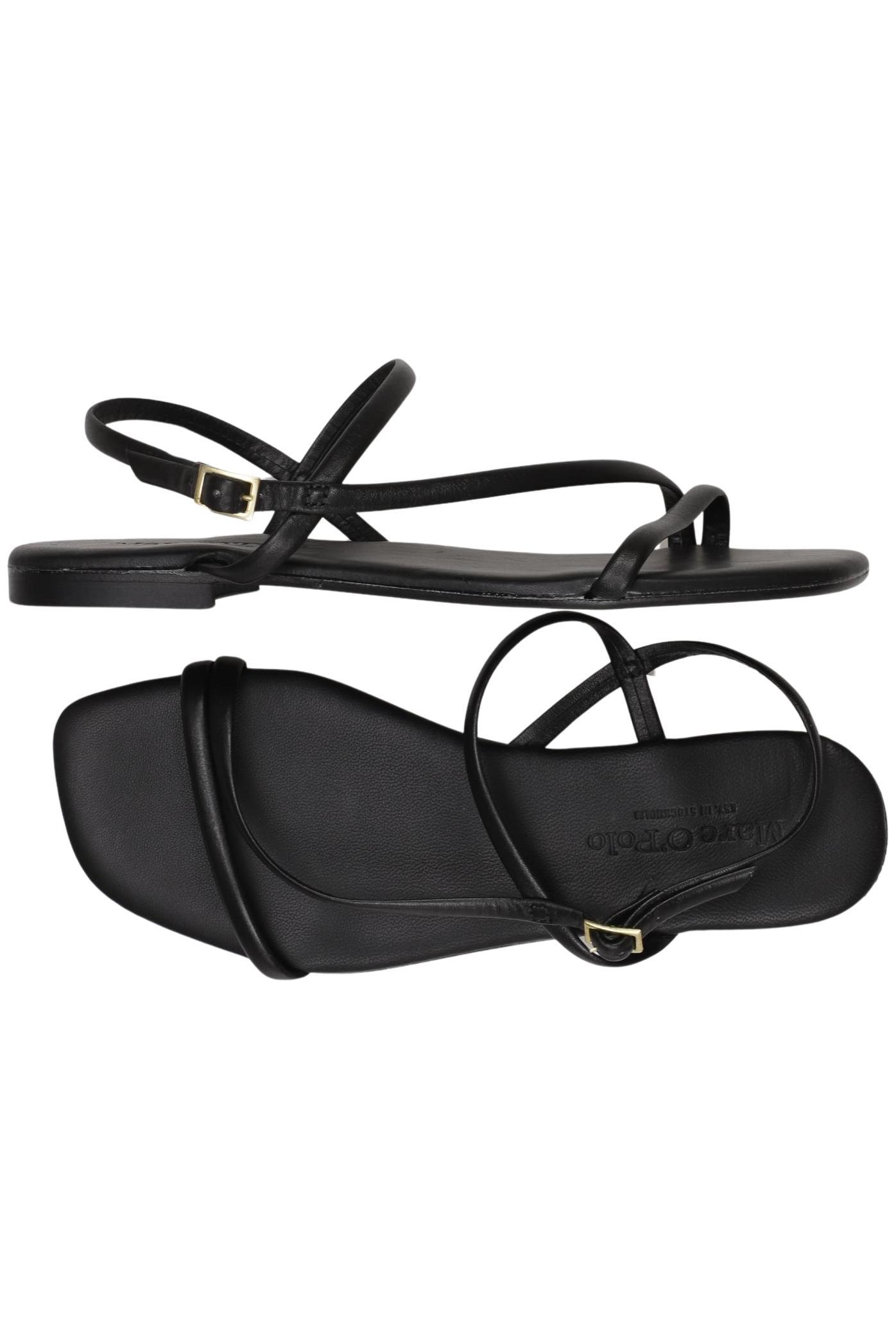 

Marc O Polo Damen Sandale, schwarz, Gr. 39