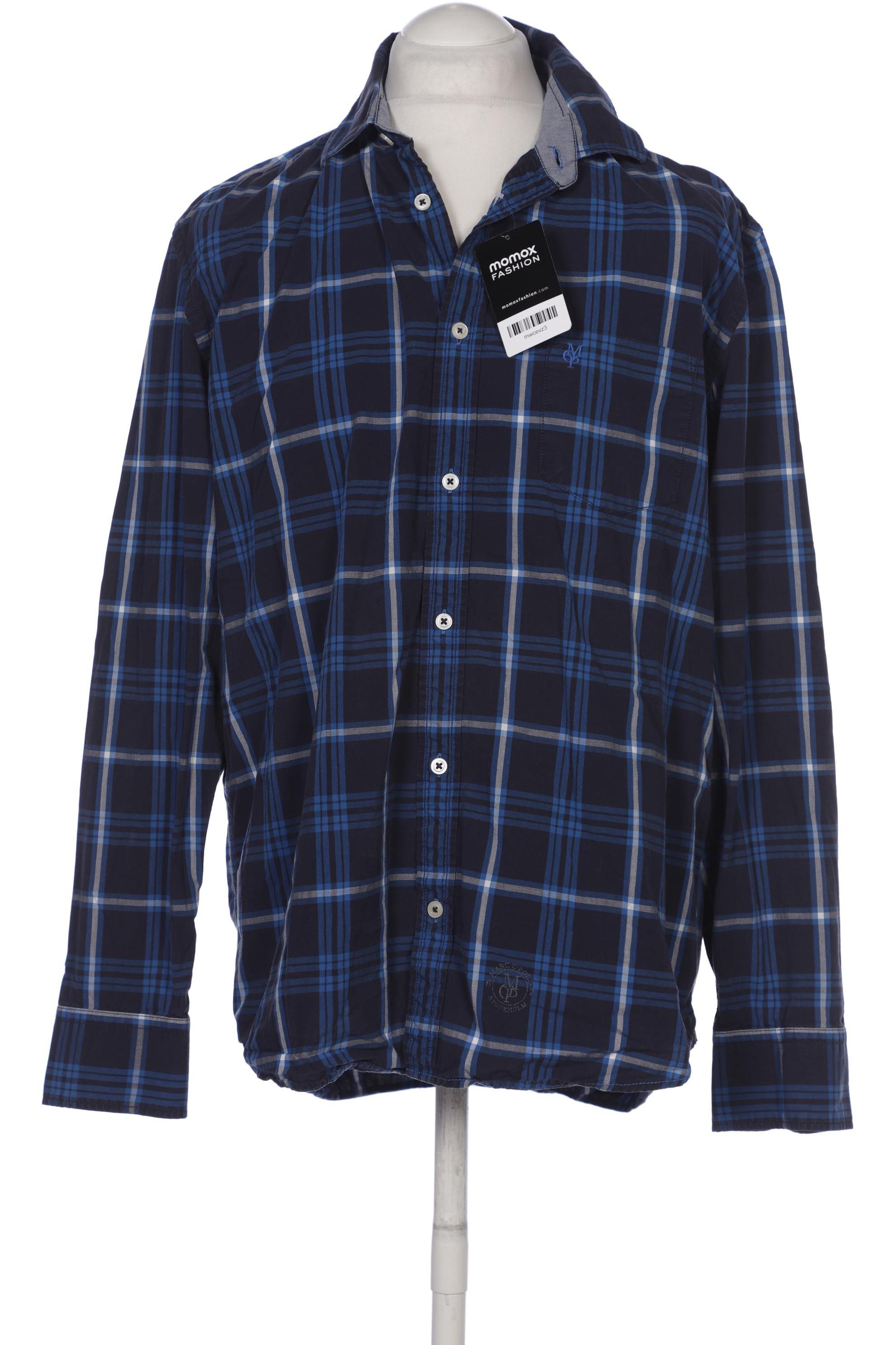 

Marc O Polo Herren Hemd, marineblau, Gr. 54