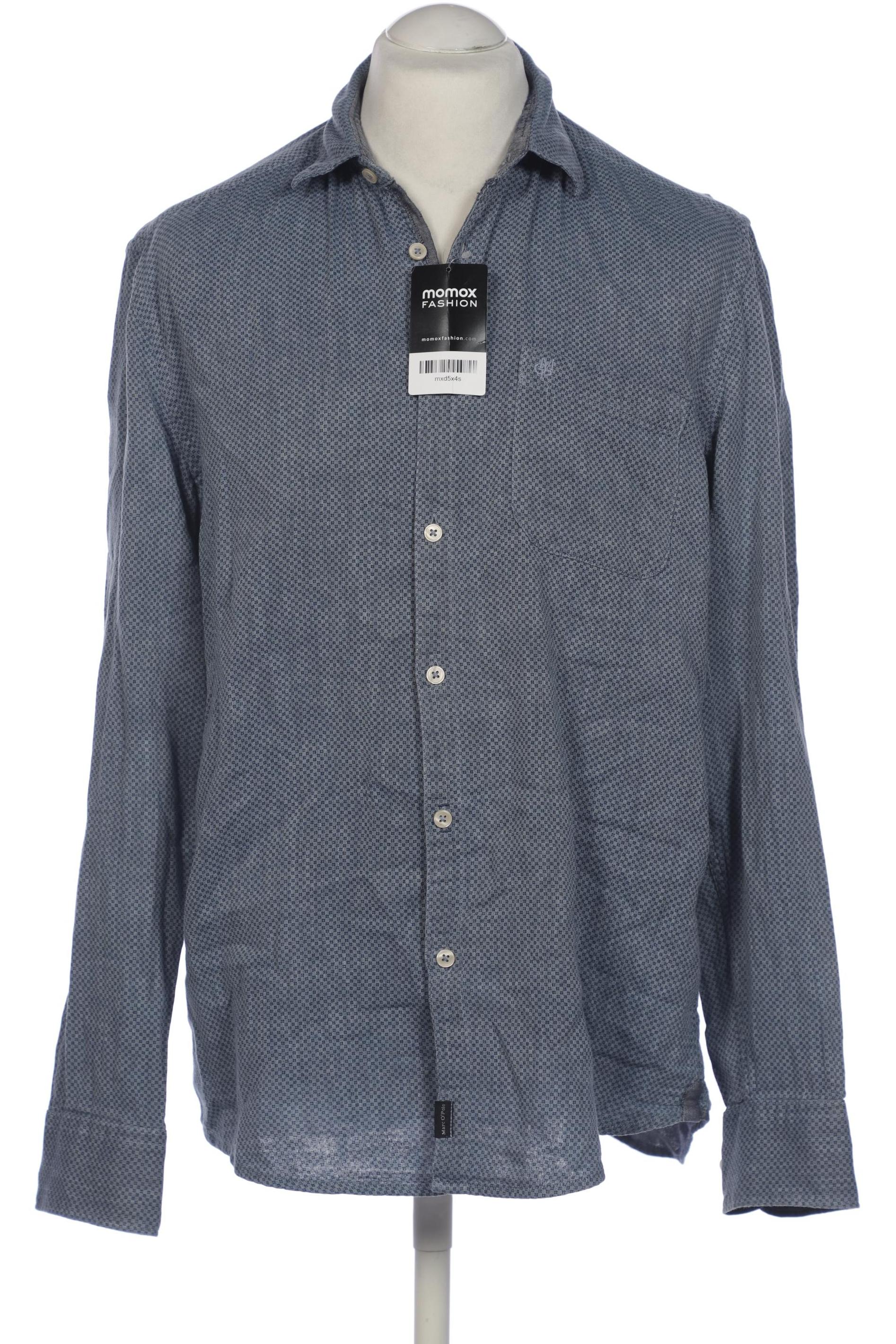 

Marc O Polo Herren Hemd, blau, Gr. 52