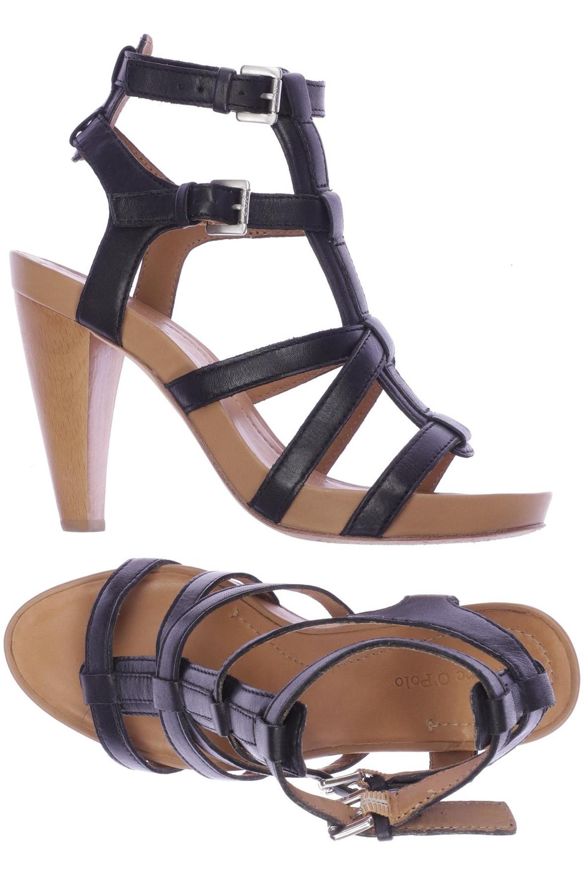 

Marc O Polo Damen Sandale, schwarz, Gr. 38