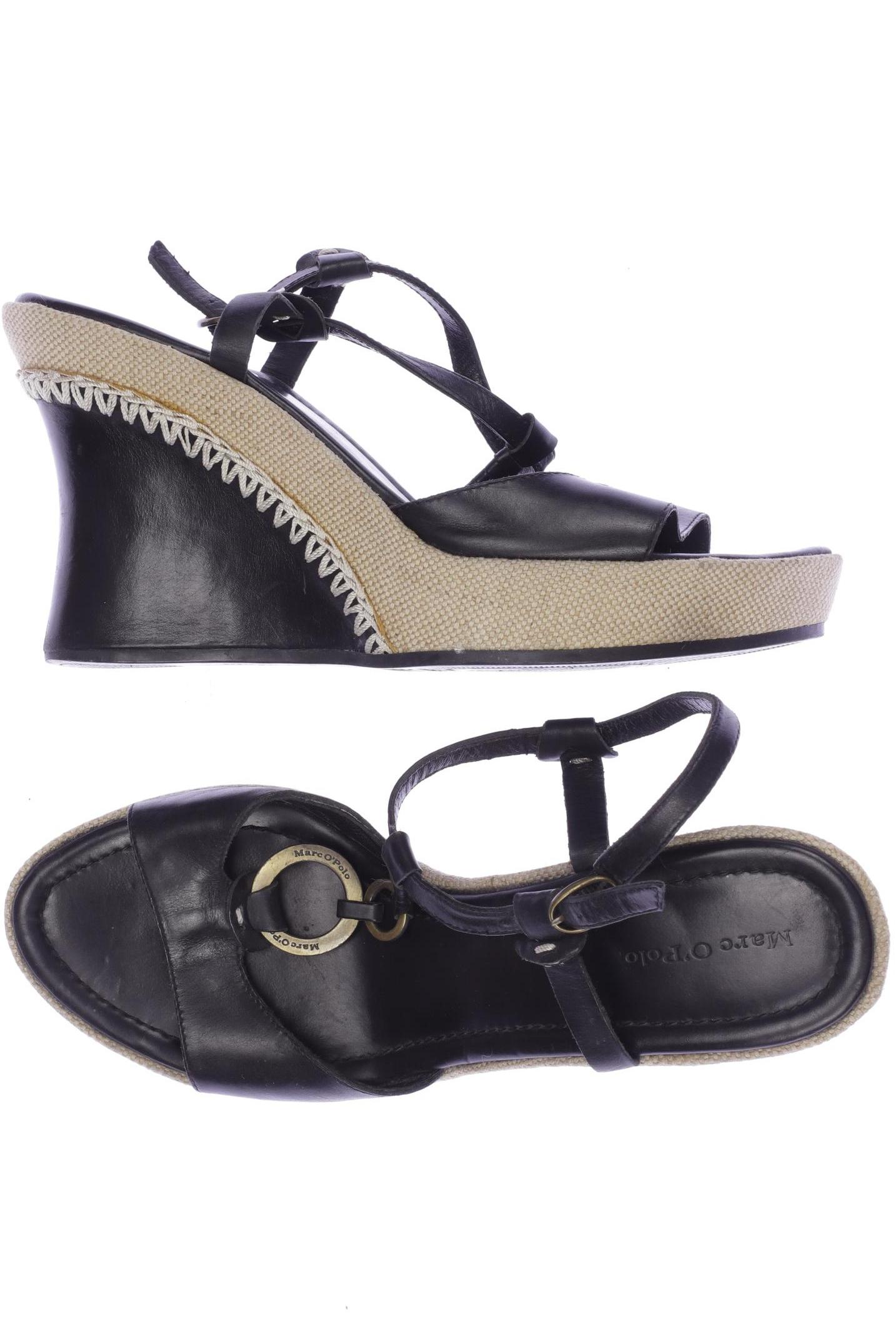 

Marc O Polo Damen Sandale, schwarz, Gr. 40