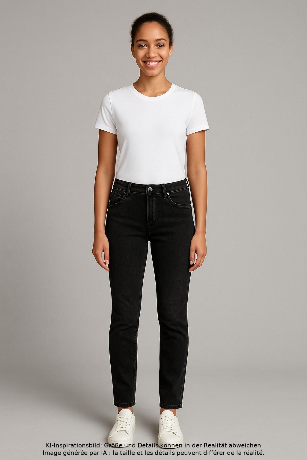 

Marc O Polo Damen Jeans, schwarz, Gr. 28