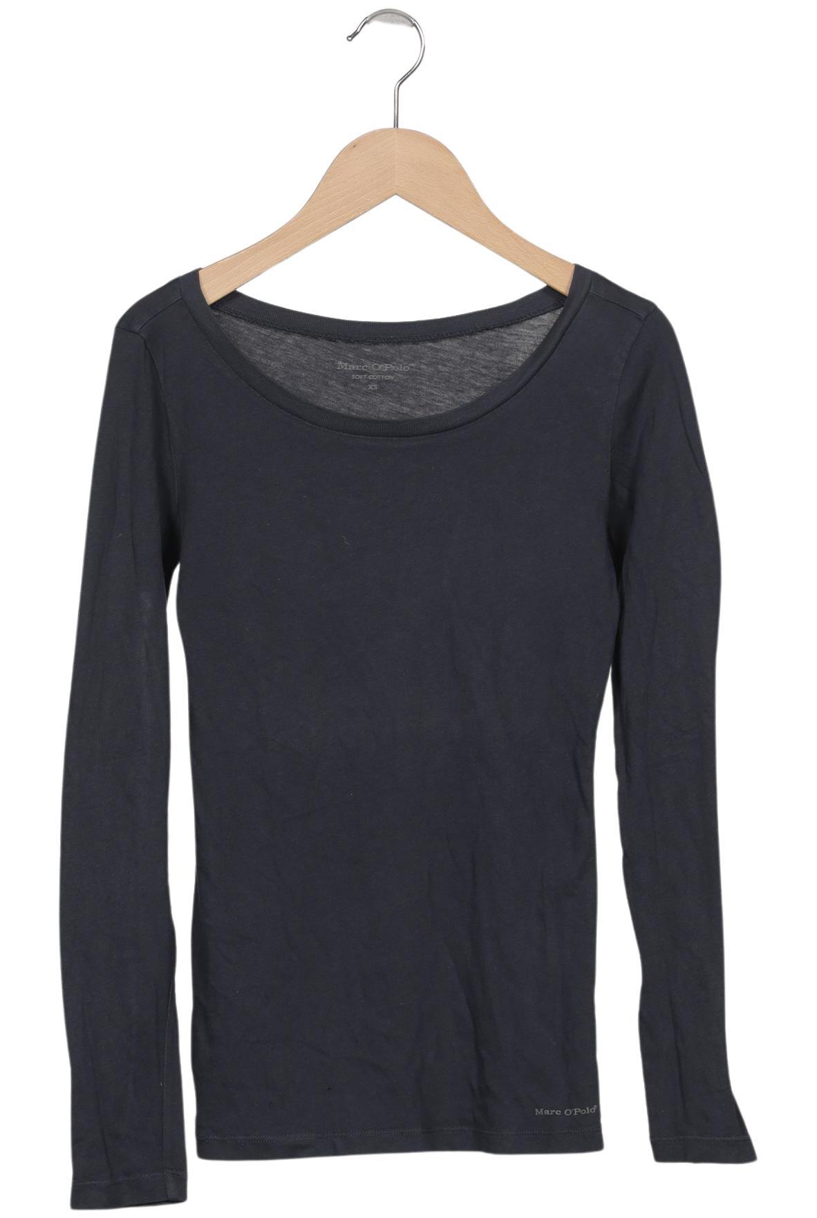 

Marc O Polo Damen Langarmshirt, marineblau, Gr. 34