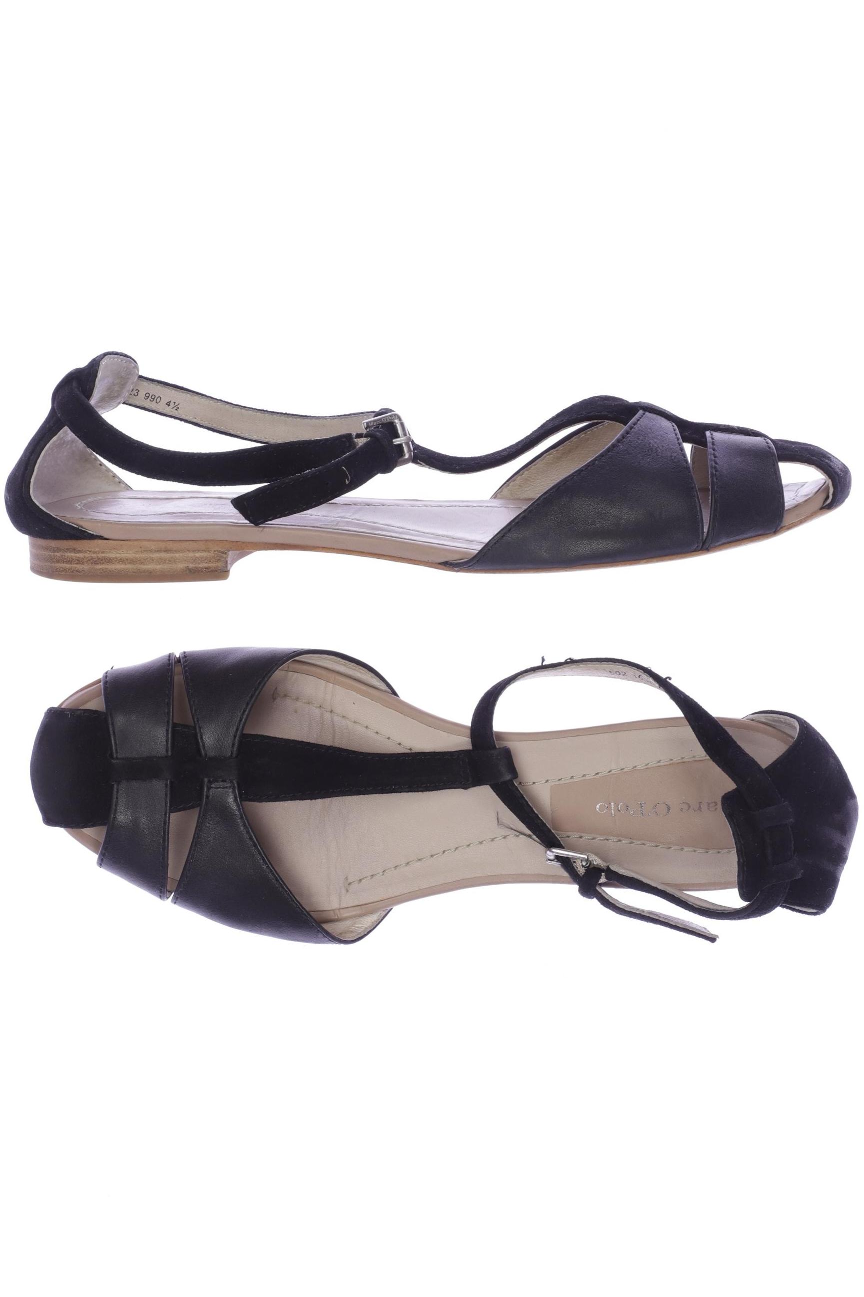 

Marc O Polo Damen Sandale, schwarz, Gr. 4.5