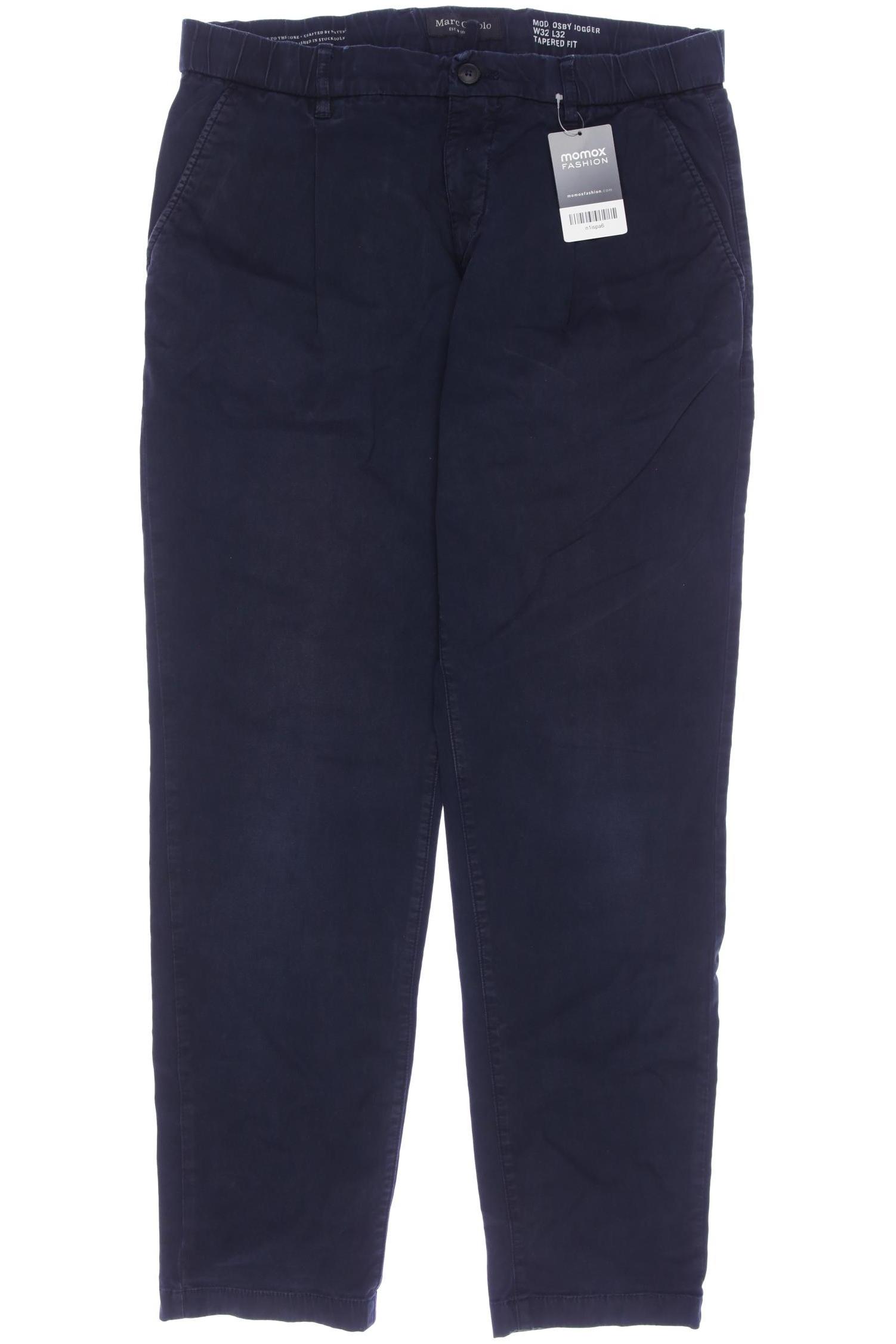

Marc O Polo Herren Stoffhose, marineblau, Gr. 32